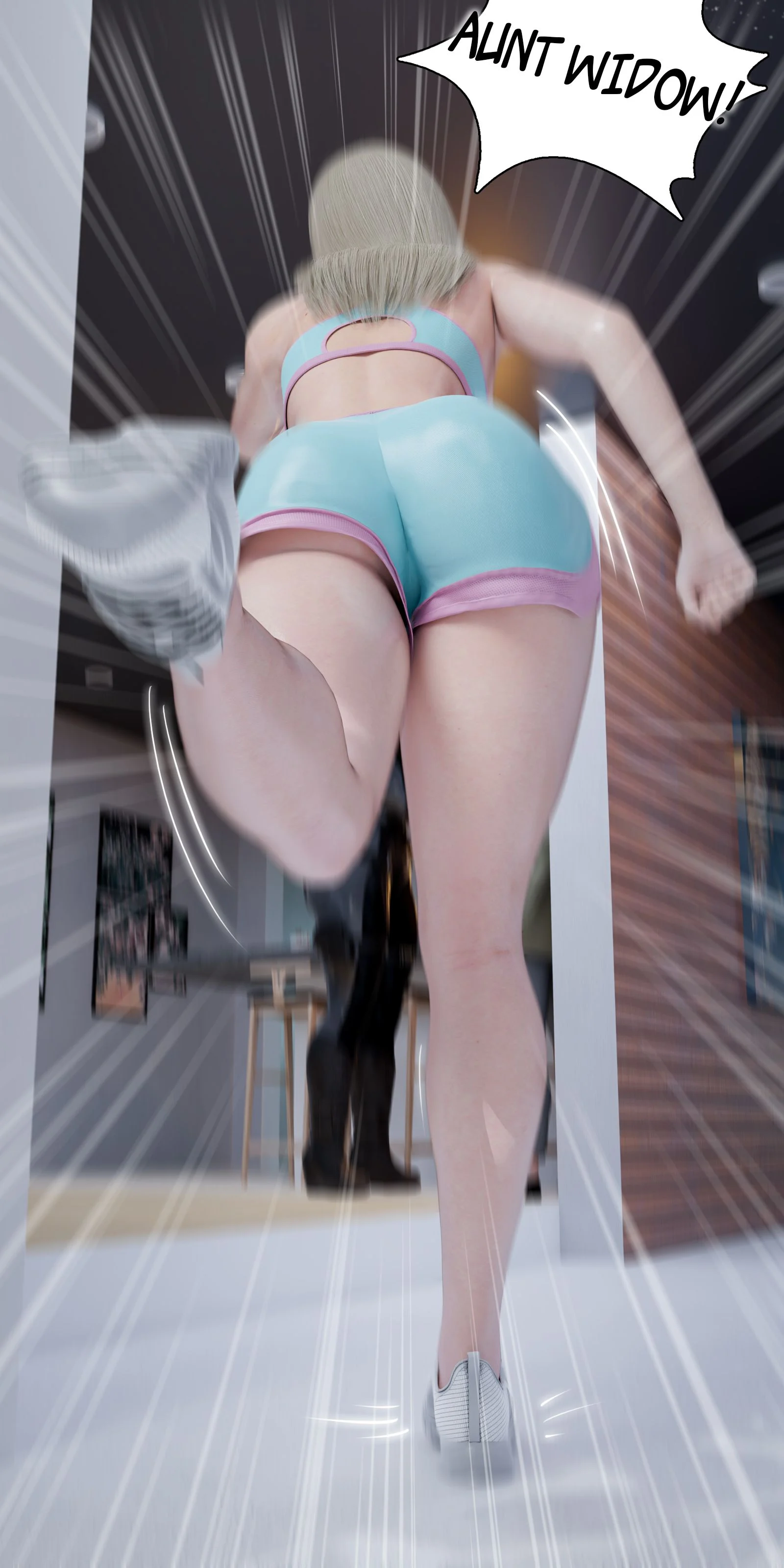 My Neighbor’s Widow [Rose Blue 3D] - Chapter 5 — Page 53