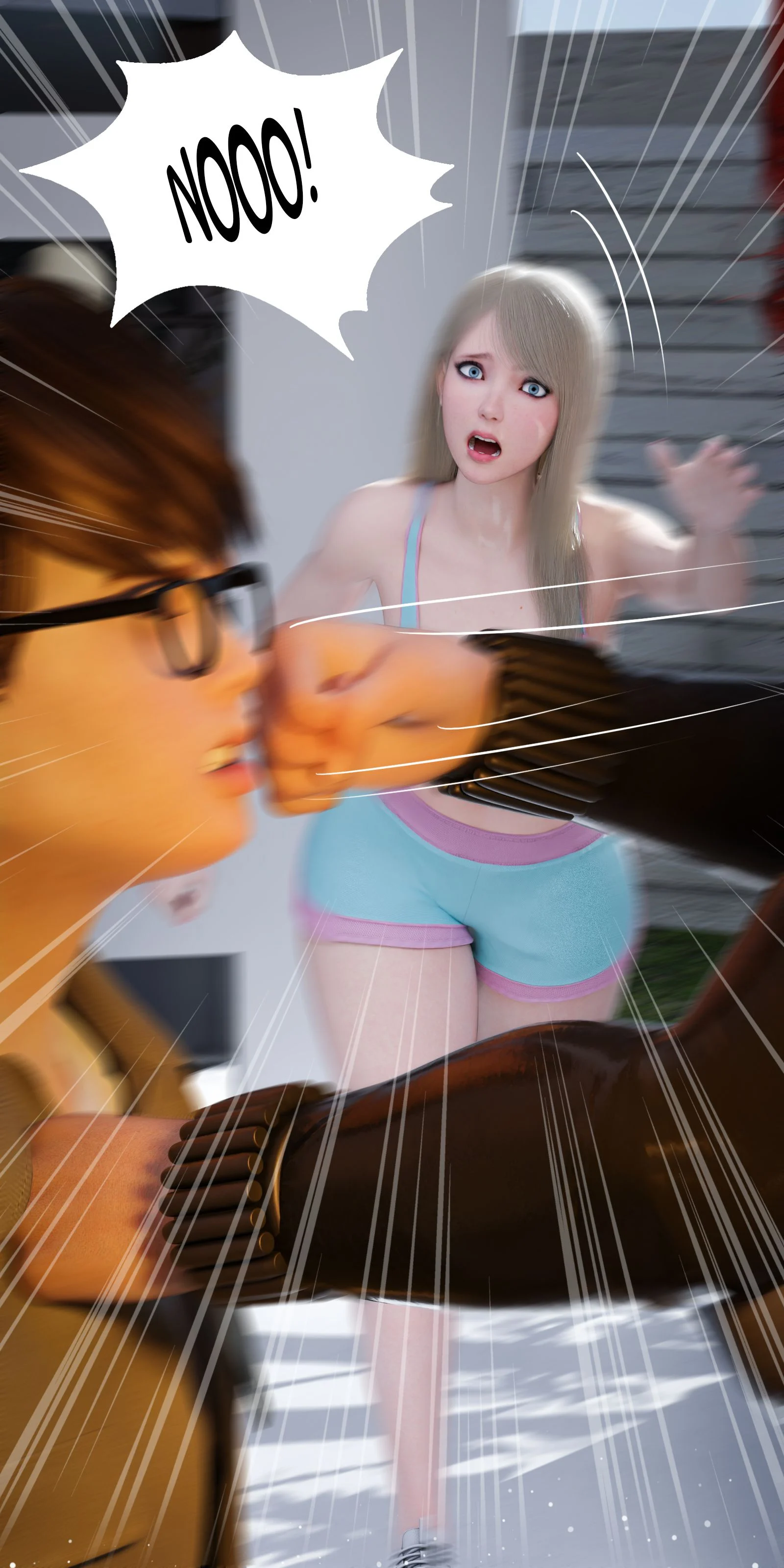 My Neighbor’s Widow [Rose Blue 3D] - Chapter 5 — Page 54