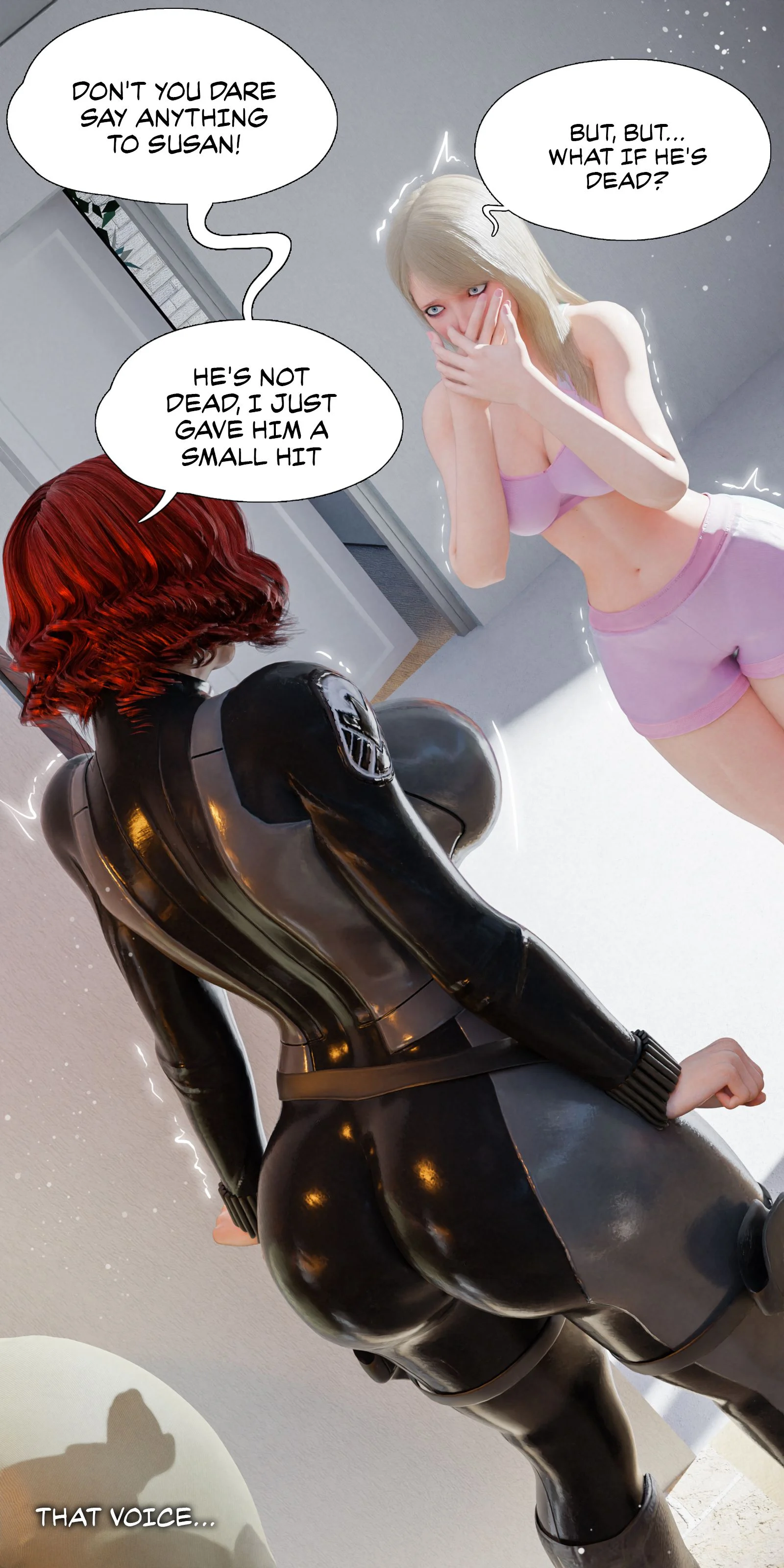 My Neighbor’s Widow [Rose Blue 3D] - Chapter 5 — Page 60