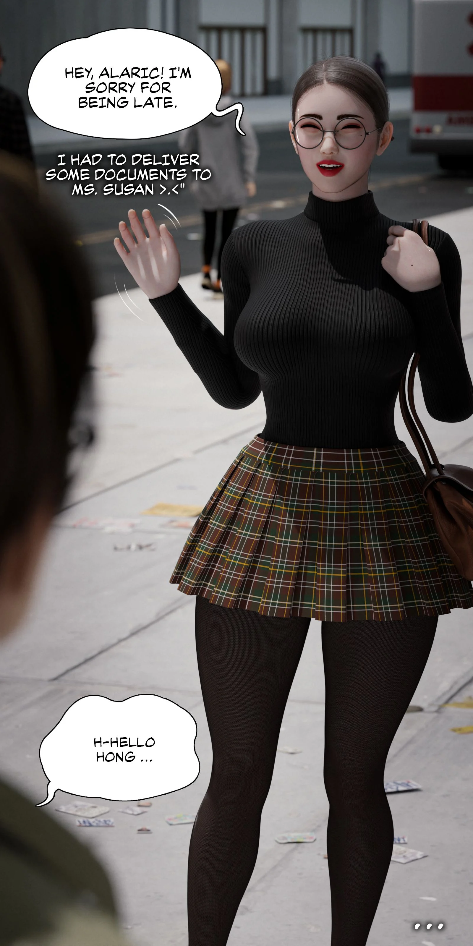 My Neighbor’s Widow [Rose Blue 3D] - Chapter 5 — Page 71