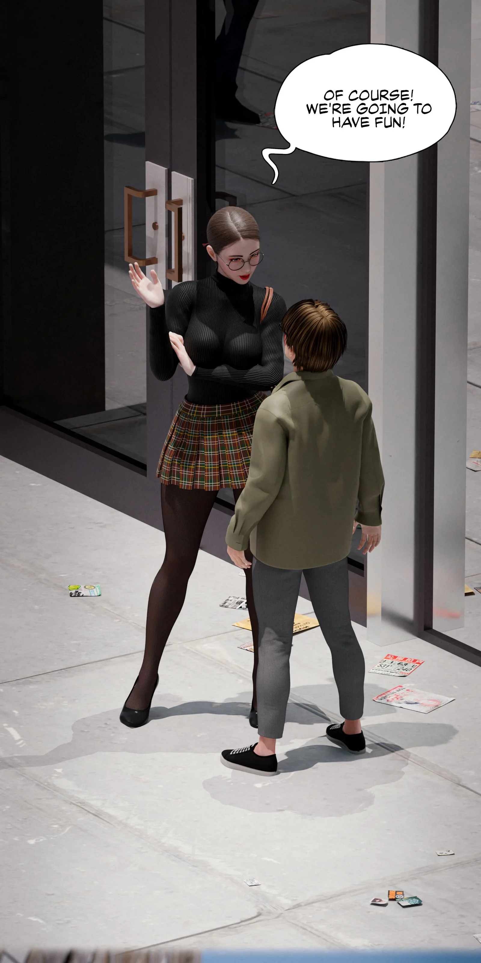 My Neighbor’s Widow [Rose Blue 3D] - Chapter 5 — Page 75