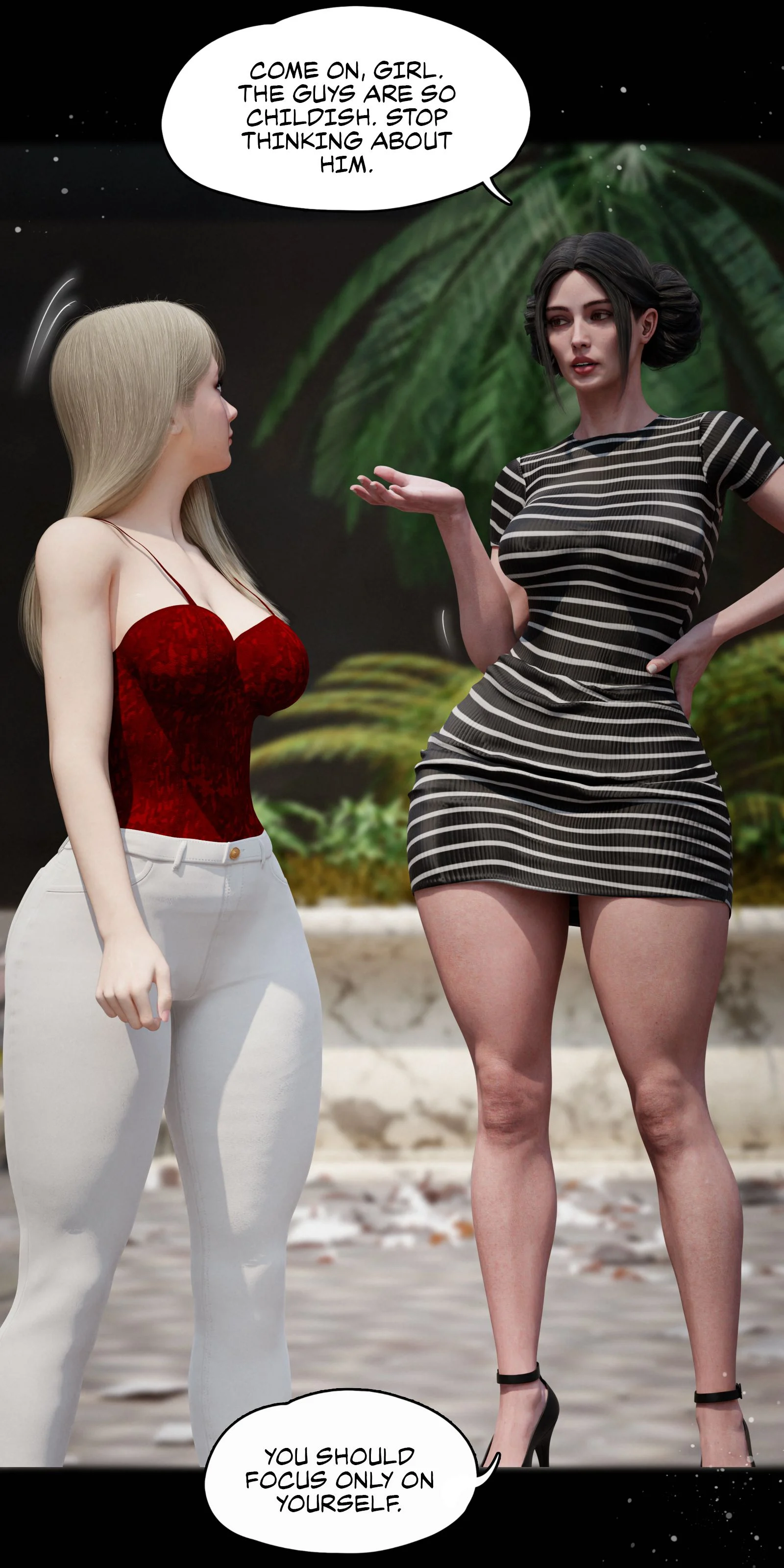 My Neighbor’s Widow [Rose Blue 3D] - Chapter 5 — Page 93