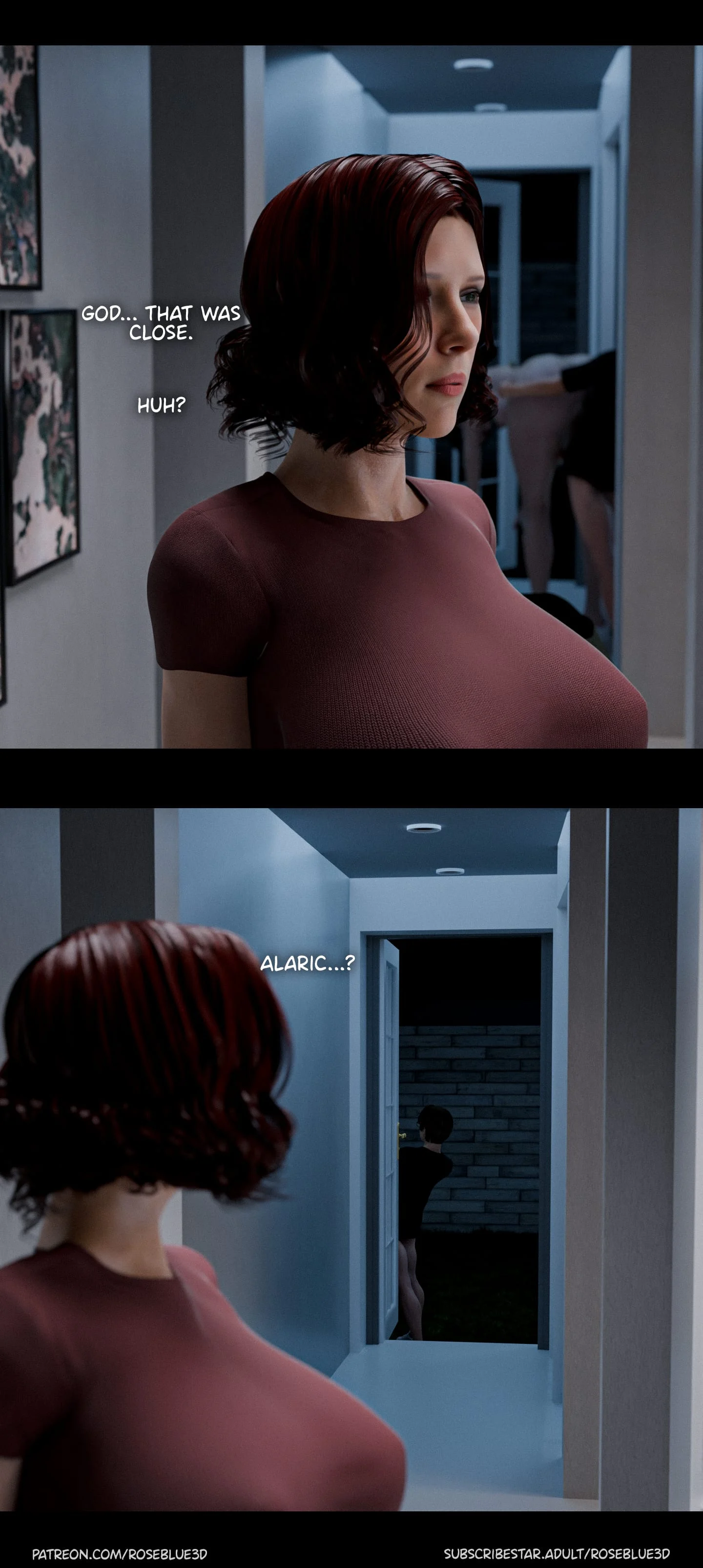 My Neighbor’s Widow [Rose Blue 3D] - Chapter 37 — Page 81