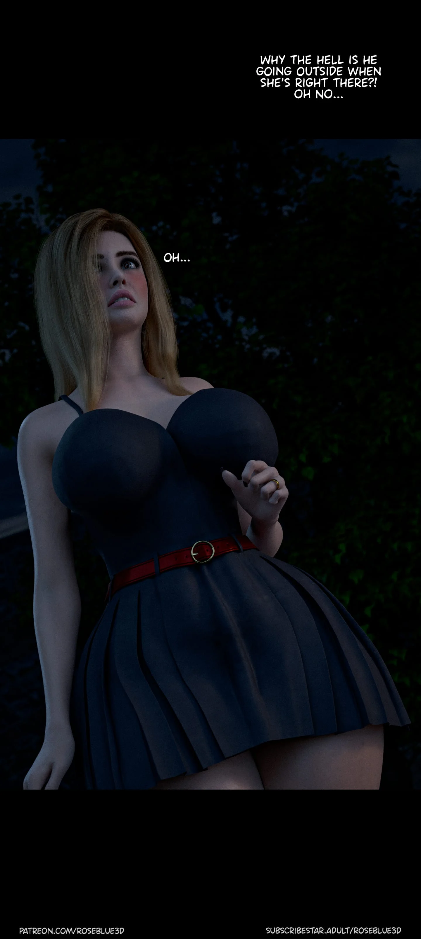 My Neighbor’s Widow [Rose Blue 3D] - Chapter 37 — Page 82
