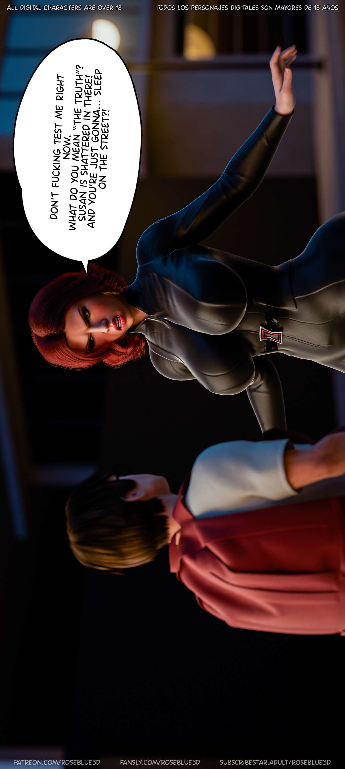 My Neighbor’s Widow [Rose Blue 3D] - Chapter 50 — Page 10