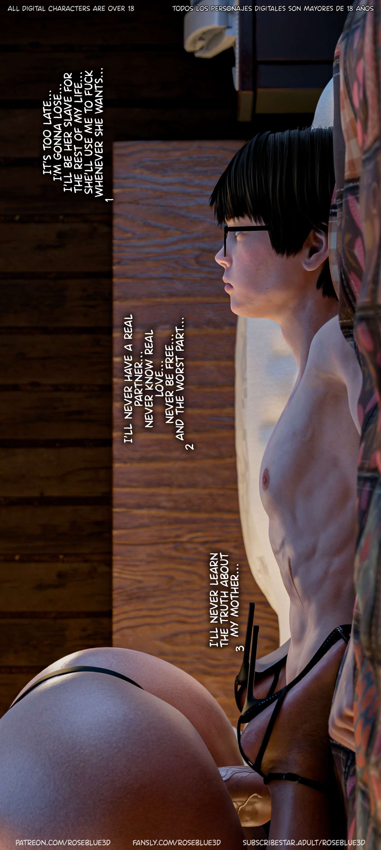 My Neighbor’s Widow [Rose Blue 3D] - Chapter 50 — Page 105