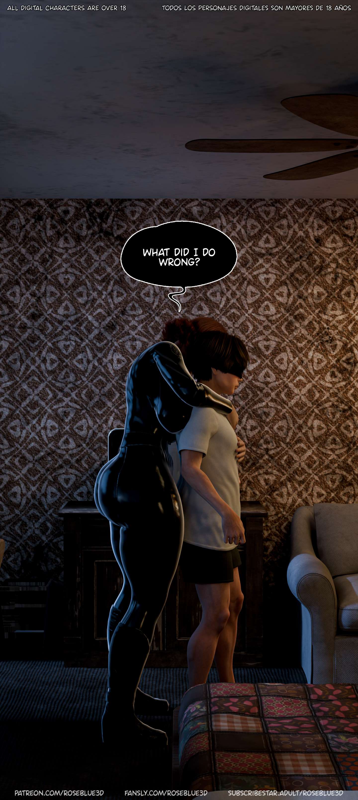 My Neighbor’s Widow [Rose Blue 3D] - Chapter 50 — Page 33