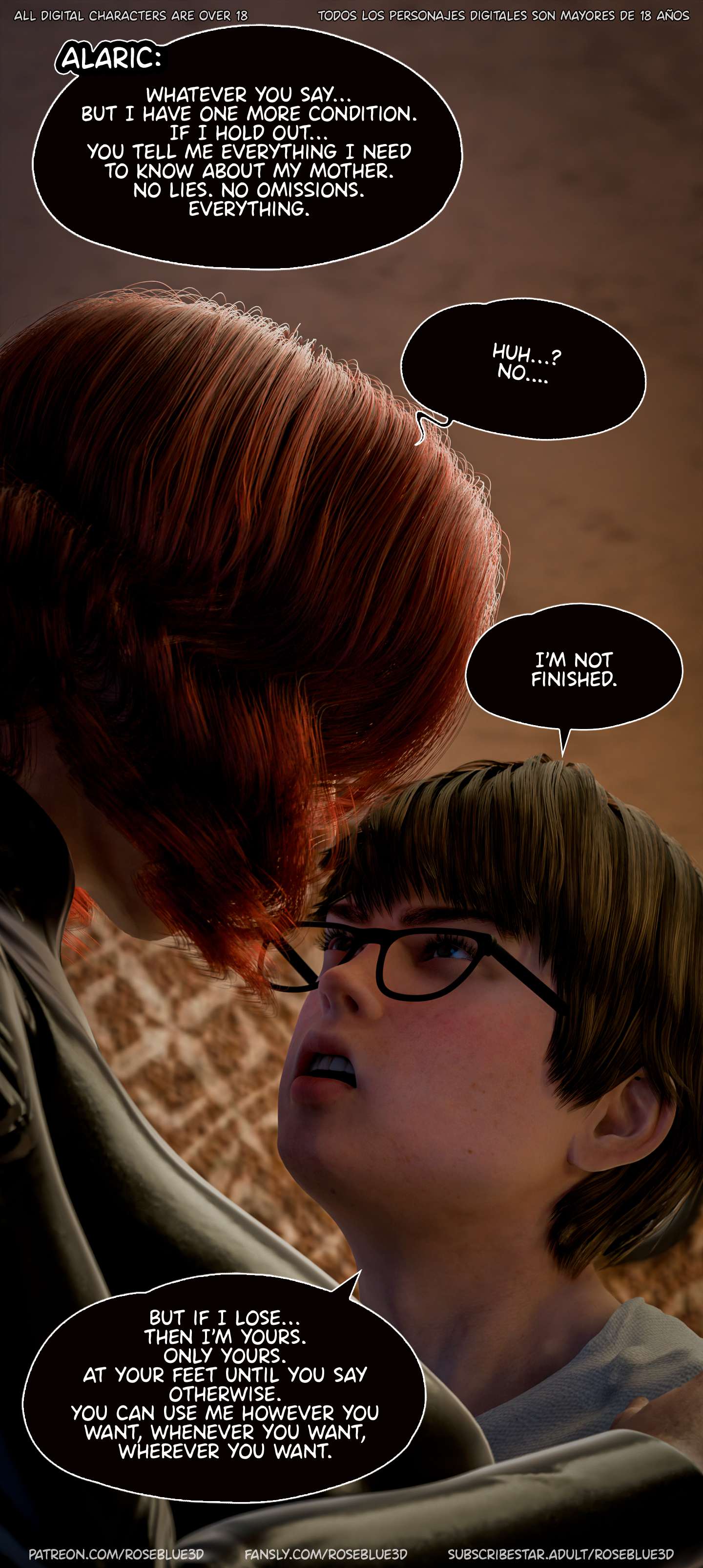 My Neighbor’s Widow [Rose Blue 3D] - Chapter 50 — Page 47