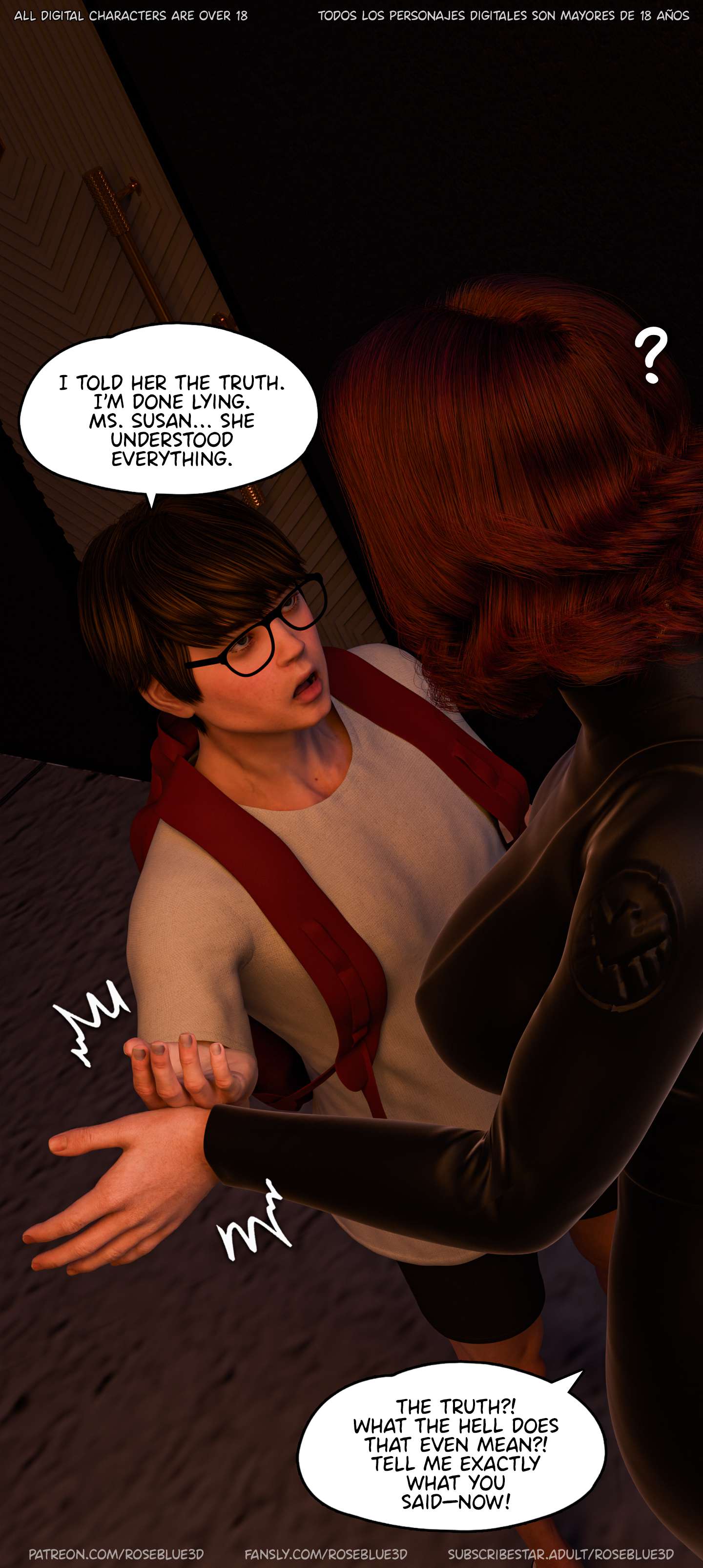 My Neighbor’s Widow [Rose Blue 3D] - Chapter 50 — Page 7
