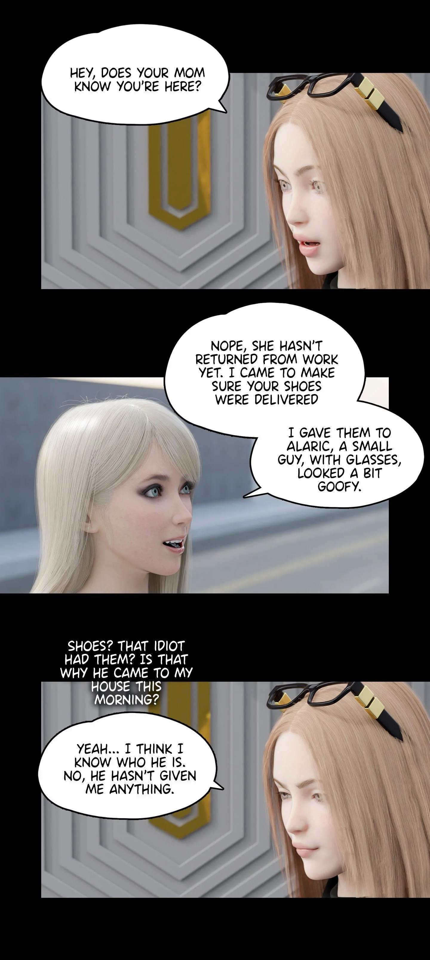 My Neighbor’s Widow [Rose Blue 3D] - Chapter 15 — Page 8