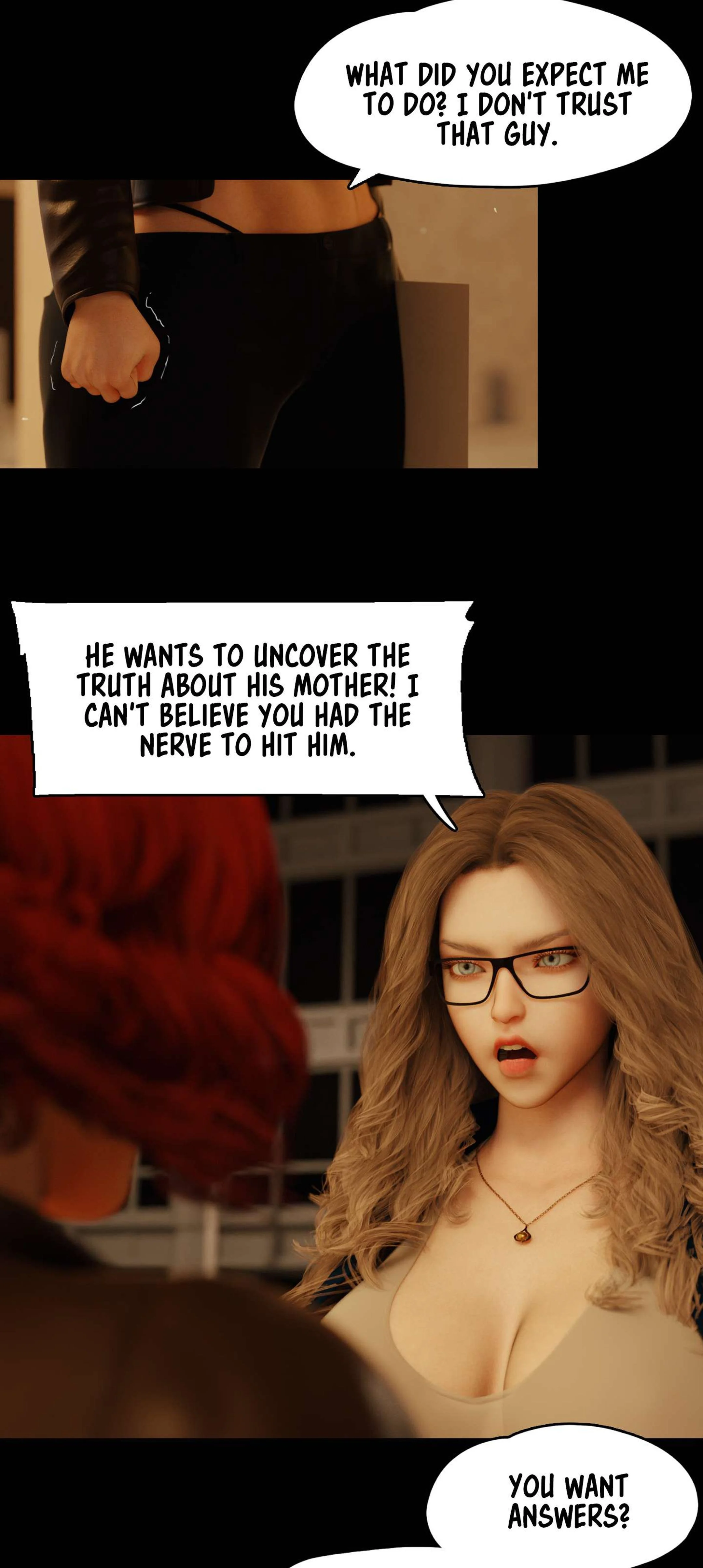 My Neighbor’s Widow [Rose Blue 3D] - Chapter 7 — Page 12