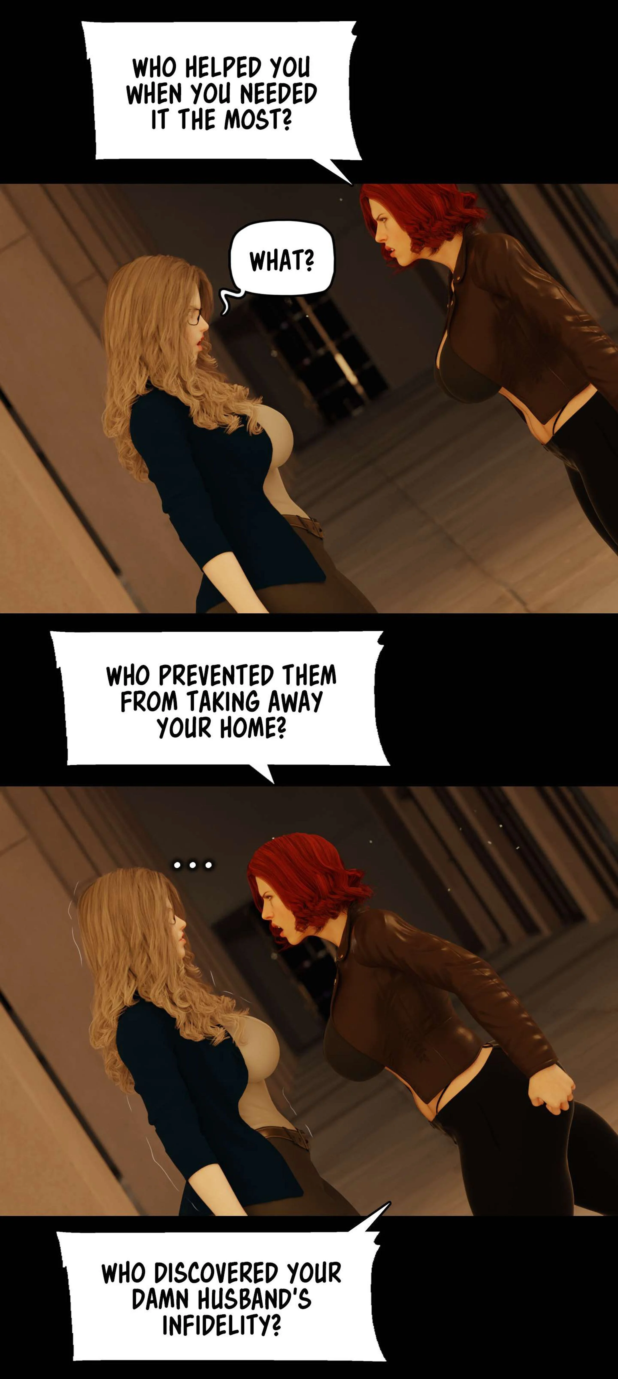 My Neighbor’s Widow [Rose Blue 3D] - Chapter 7 — Page 25