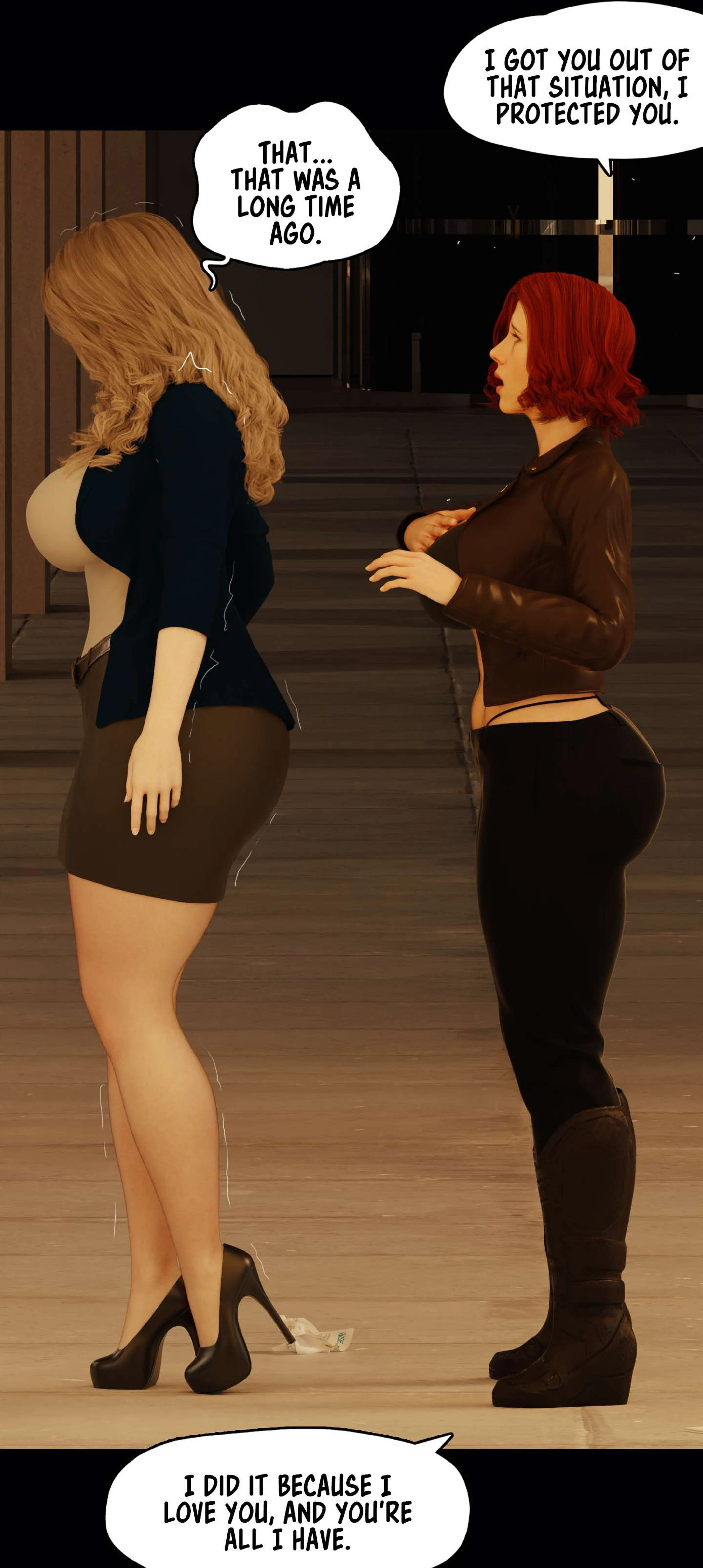 My Neighbor’s Widow [Rose Blue 3D] - Chapter 7 — Page 27