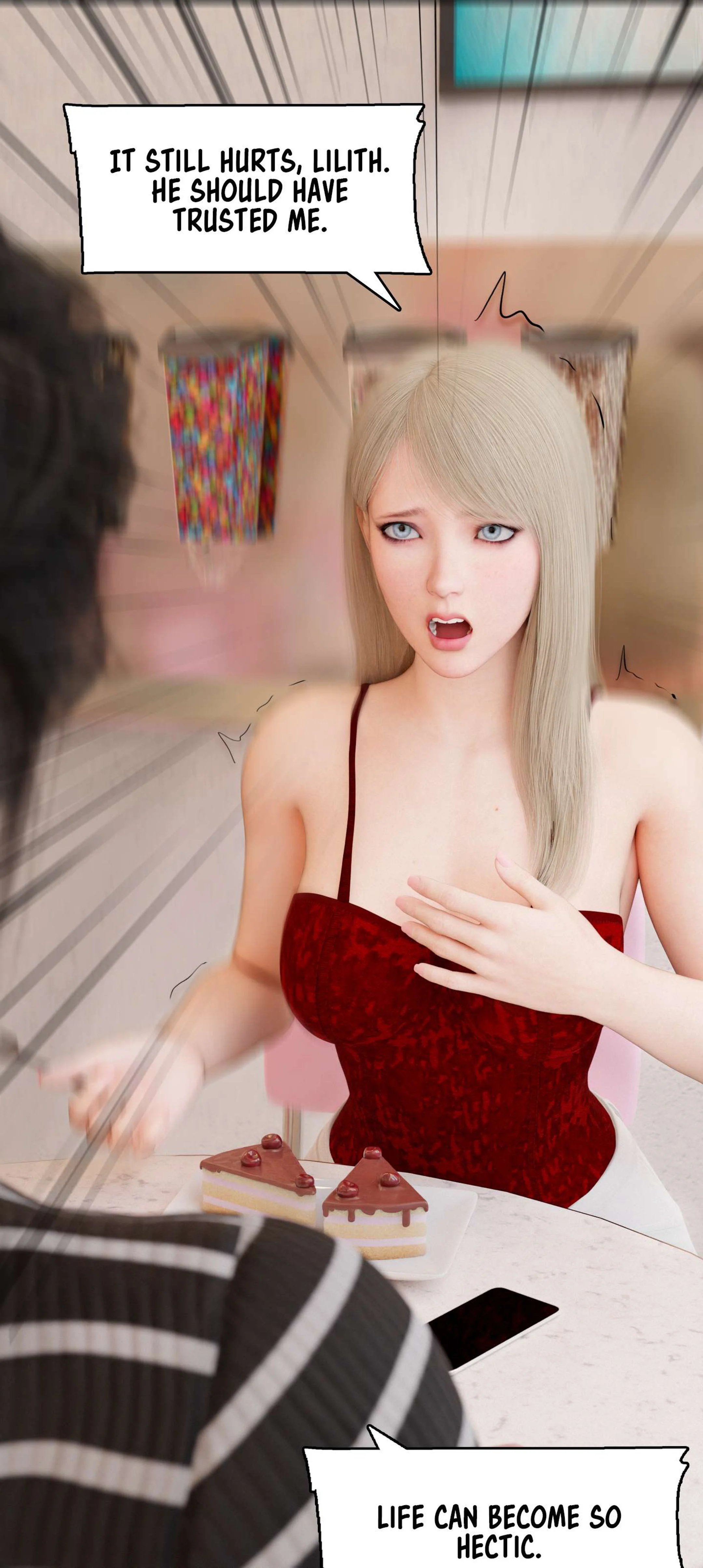 My Neighbor’s Widow [Rose Blue 3D] - Chapter 7 — Page 49