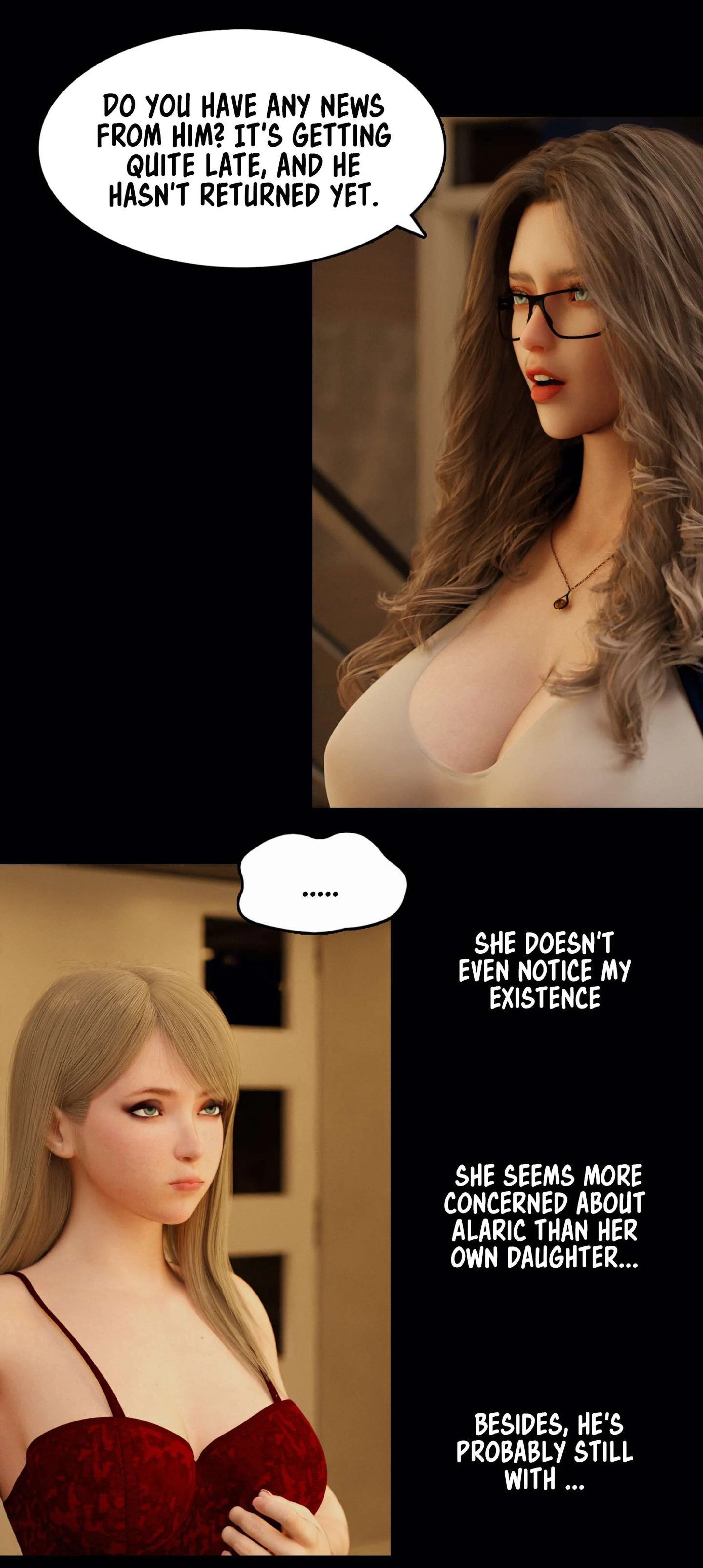 My Neighbor’s Widow [Rose Blue 3D] - Chapter 7 — Page 57