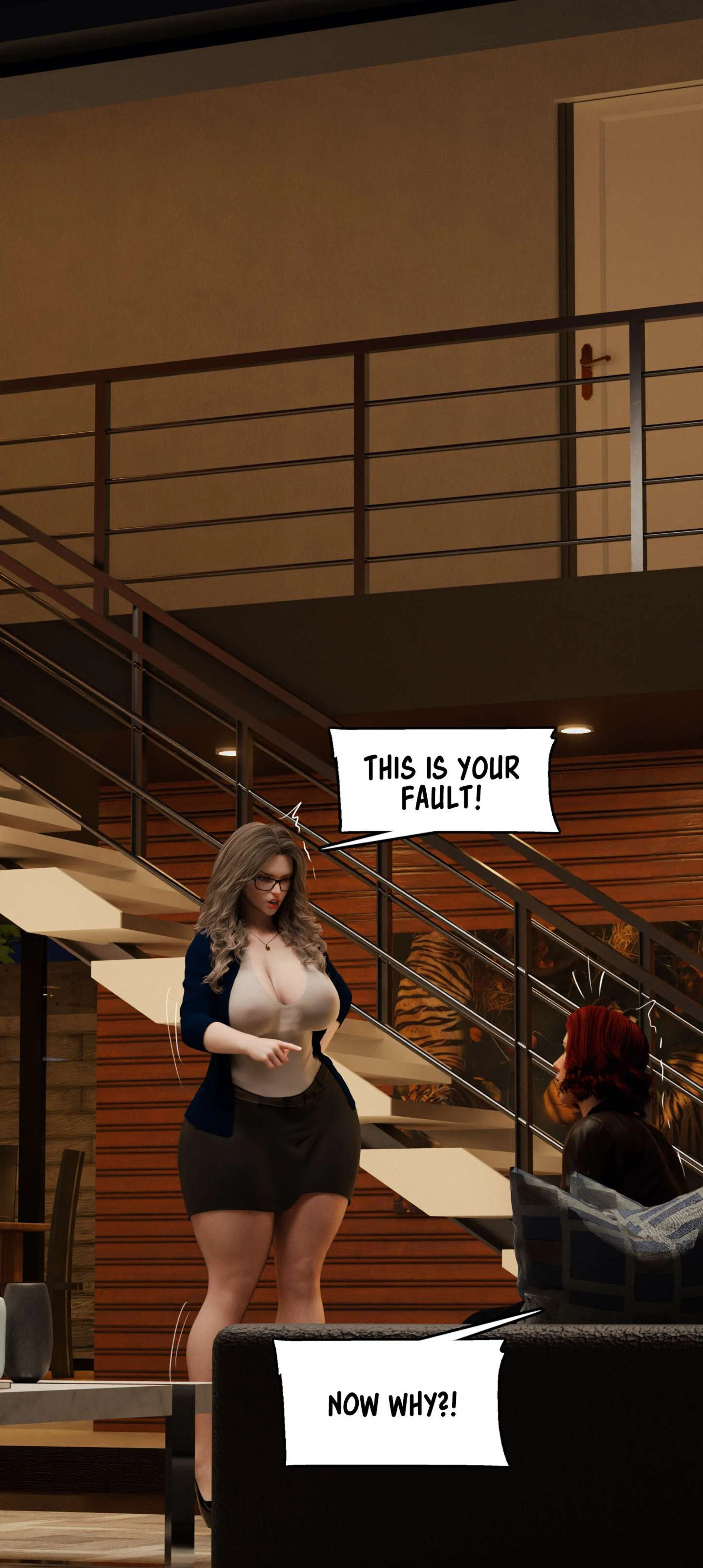 My Neighbor’s Widow [Rose Blue 3D] - Chapter 7 — Page 62