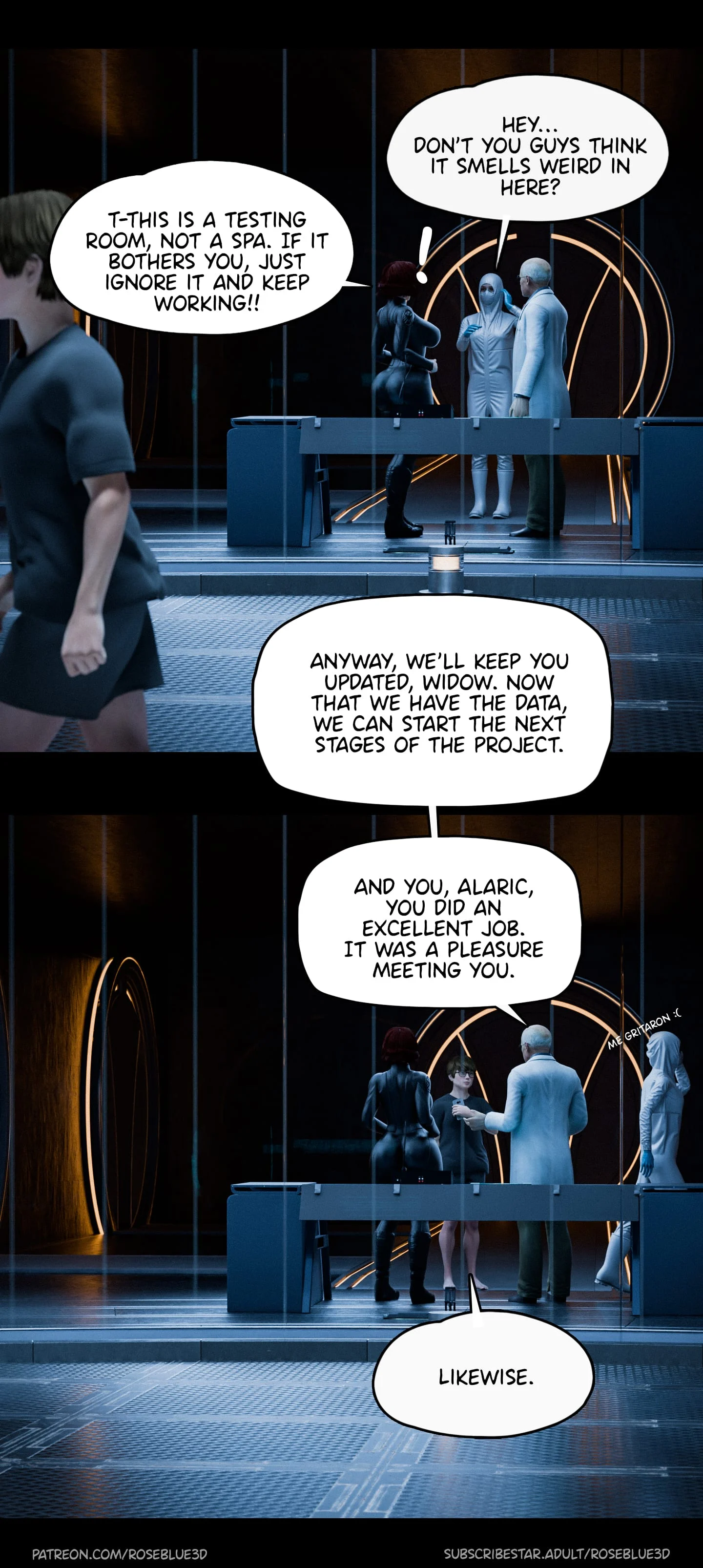 My Neighbor’s Widow [Rose Blue 3D] - Chapter 34 — Page 101