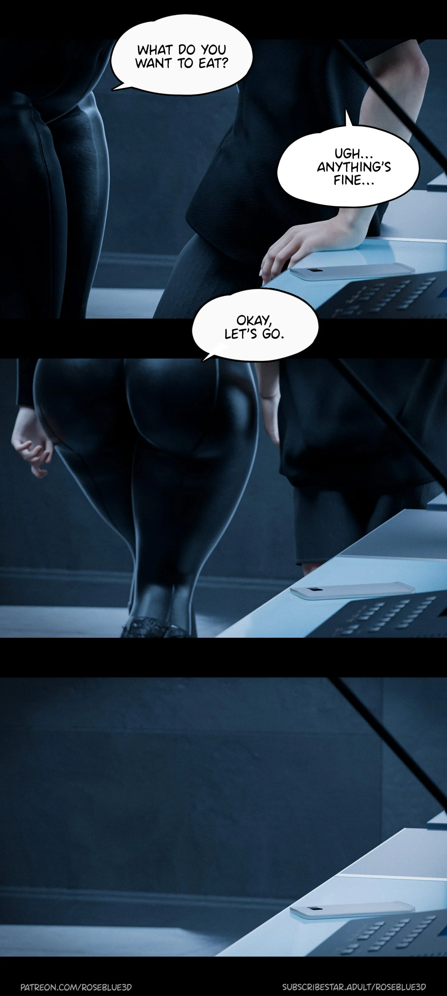 My Neighbor’s Widow [Rose Blue 3D] - Chapter 34 — Page 111