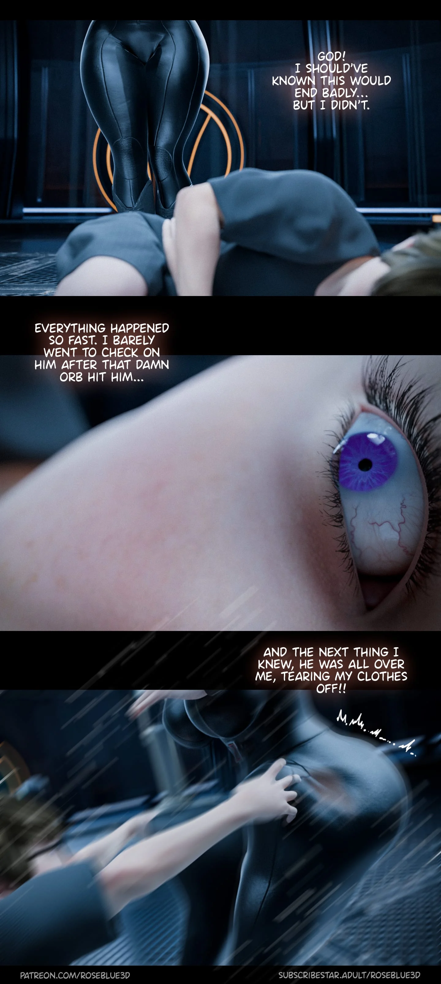 My Neighbor’s Widow [Rose Blue 3D] - Chapter 34 — Page 50