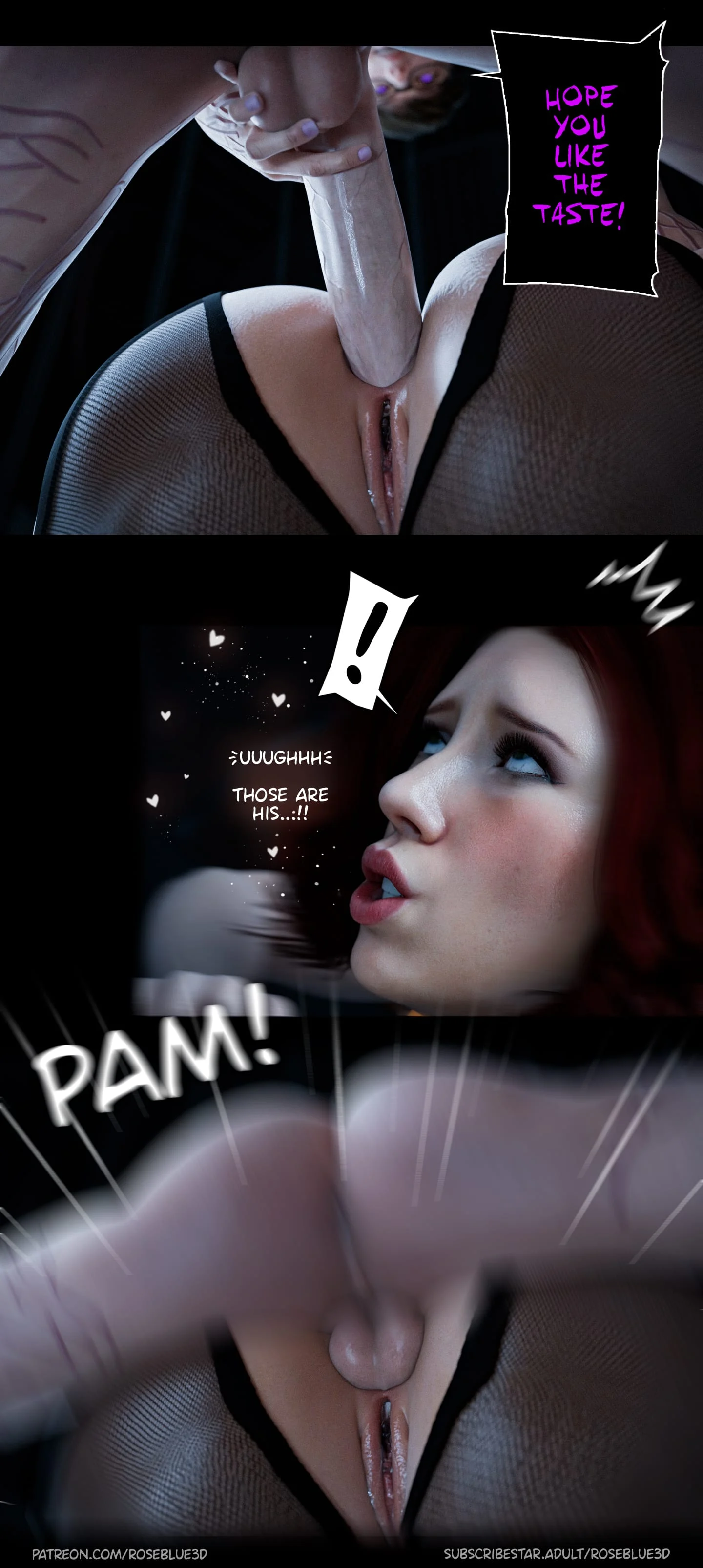 My Neighbor’s Widow [Rose Blue 3D] - Chapter 34 — Page 80