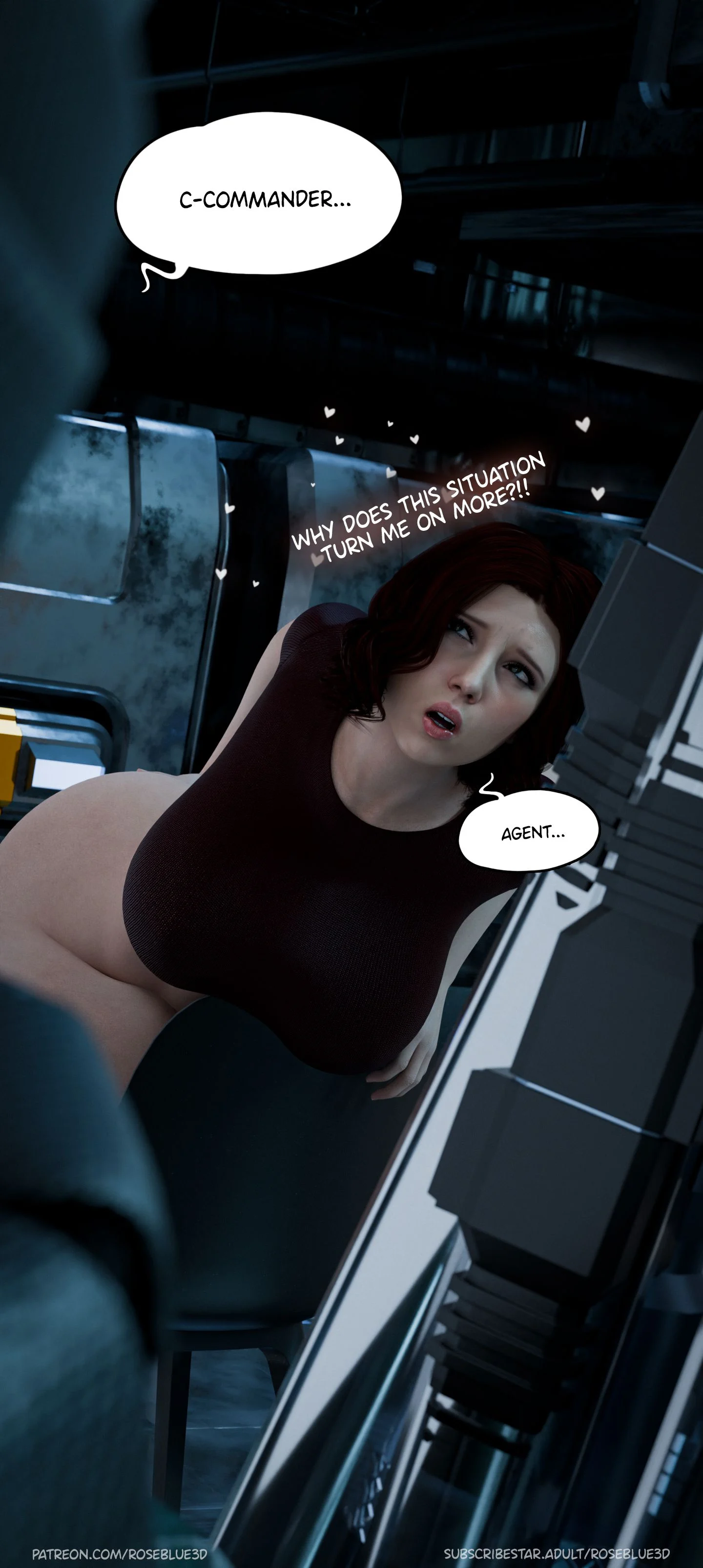 My Neighbor’s Widow [Rose Blue 3D] - Chapter 30.1 — Page 27
