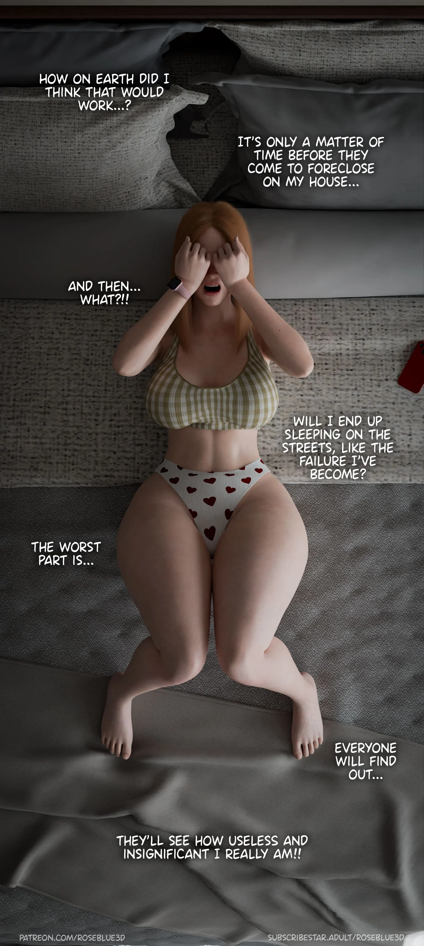 My Neighbor’s Widow [Rose Blue 3D] - Chapter 28 — Page 10