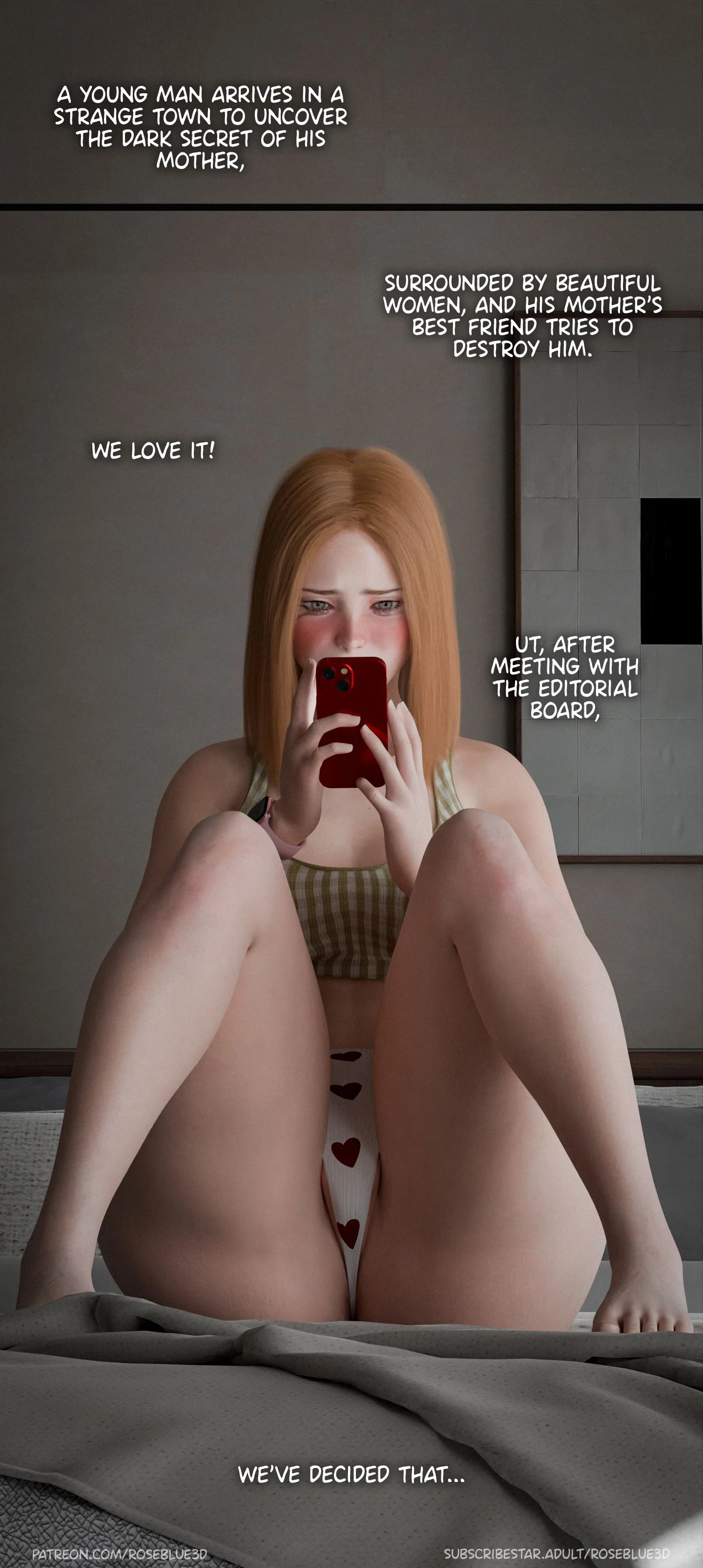 My Neighbor’s Widow [Rose Blue 3D] - Chapter 28 — Page 14