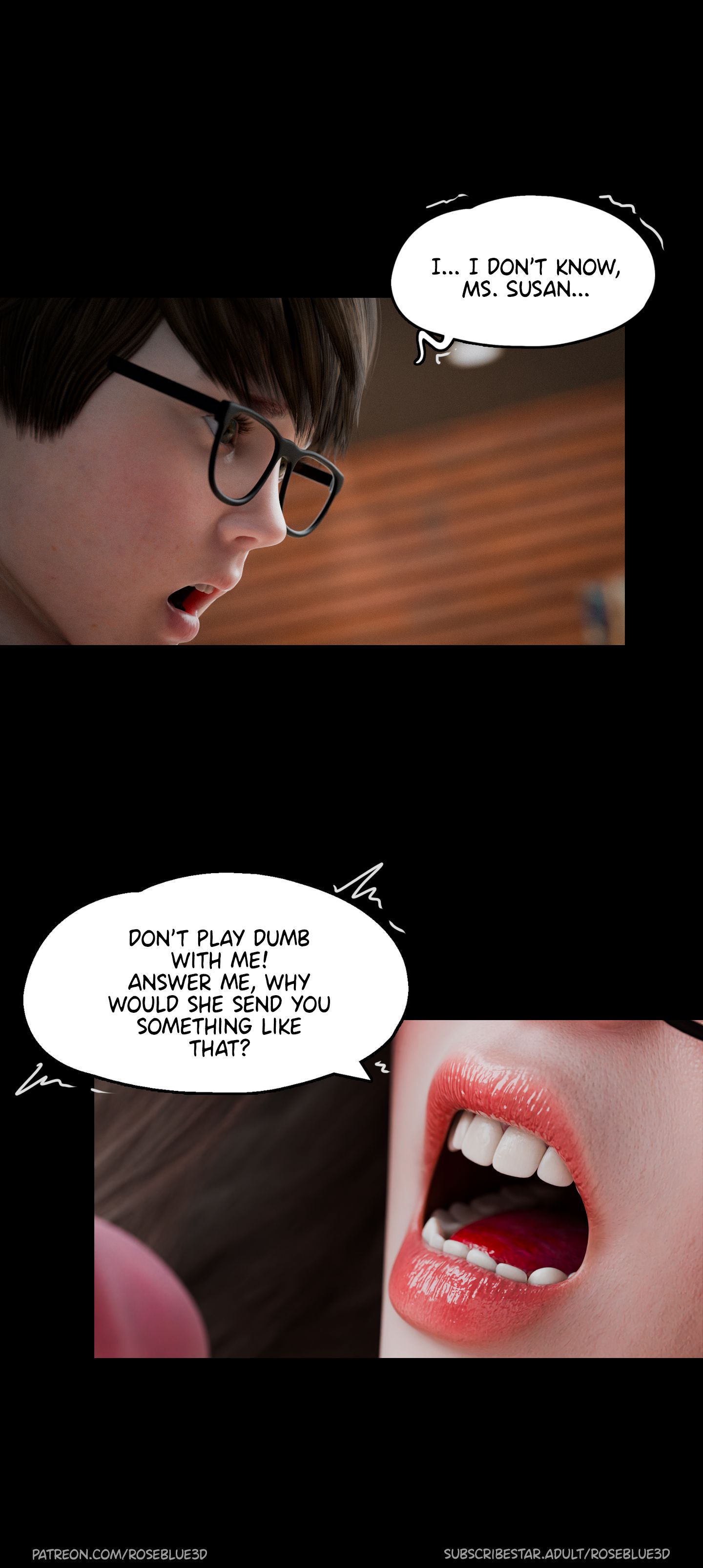 My Neighbor’s Widow [Rose Blue 3D] - Chapter 28 — Page 40