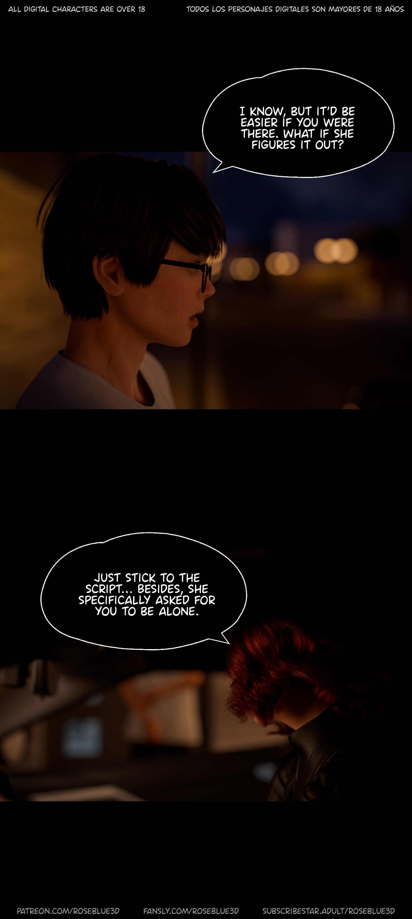 My Neighbor’s Widow [Rose Blue 3D] - Chapter 48 — Page 104