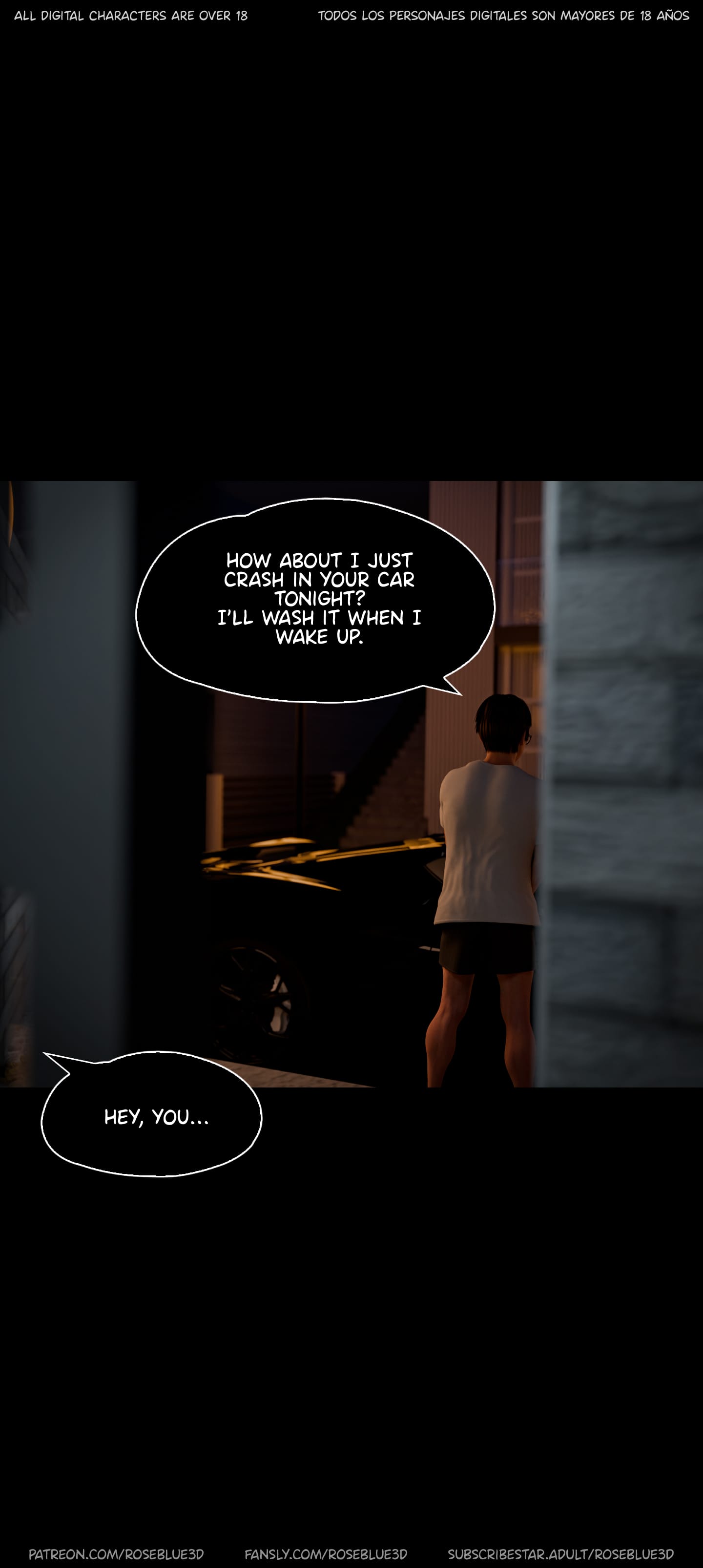 My Neighbor’s Widow [Rose Blue 3D] - Chapter 48 — Page 105