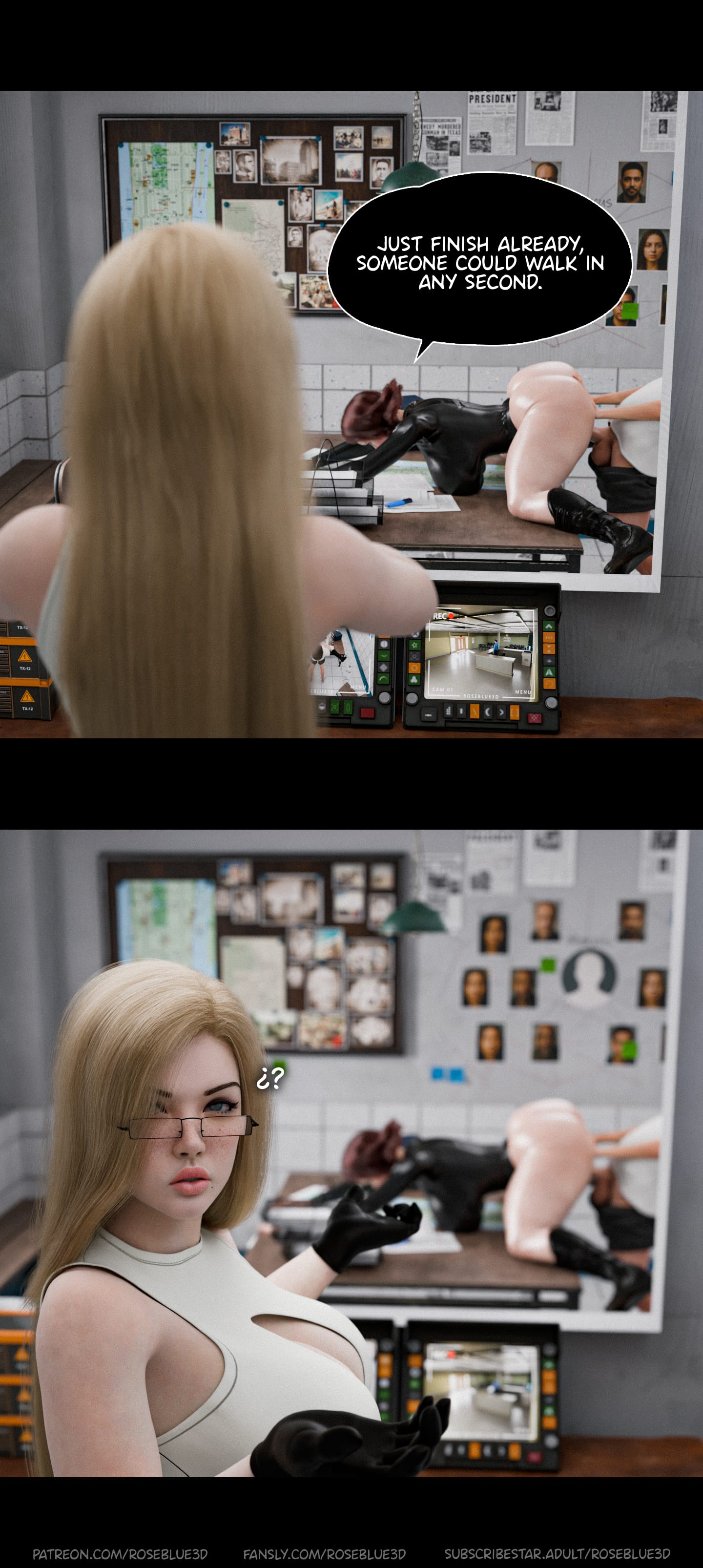 My Neighbor’s Widow [Rose Blue 3D] - Chapter 48 — Page 22