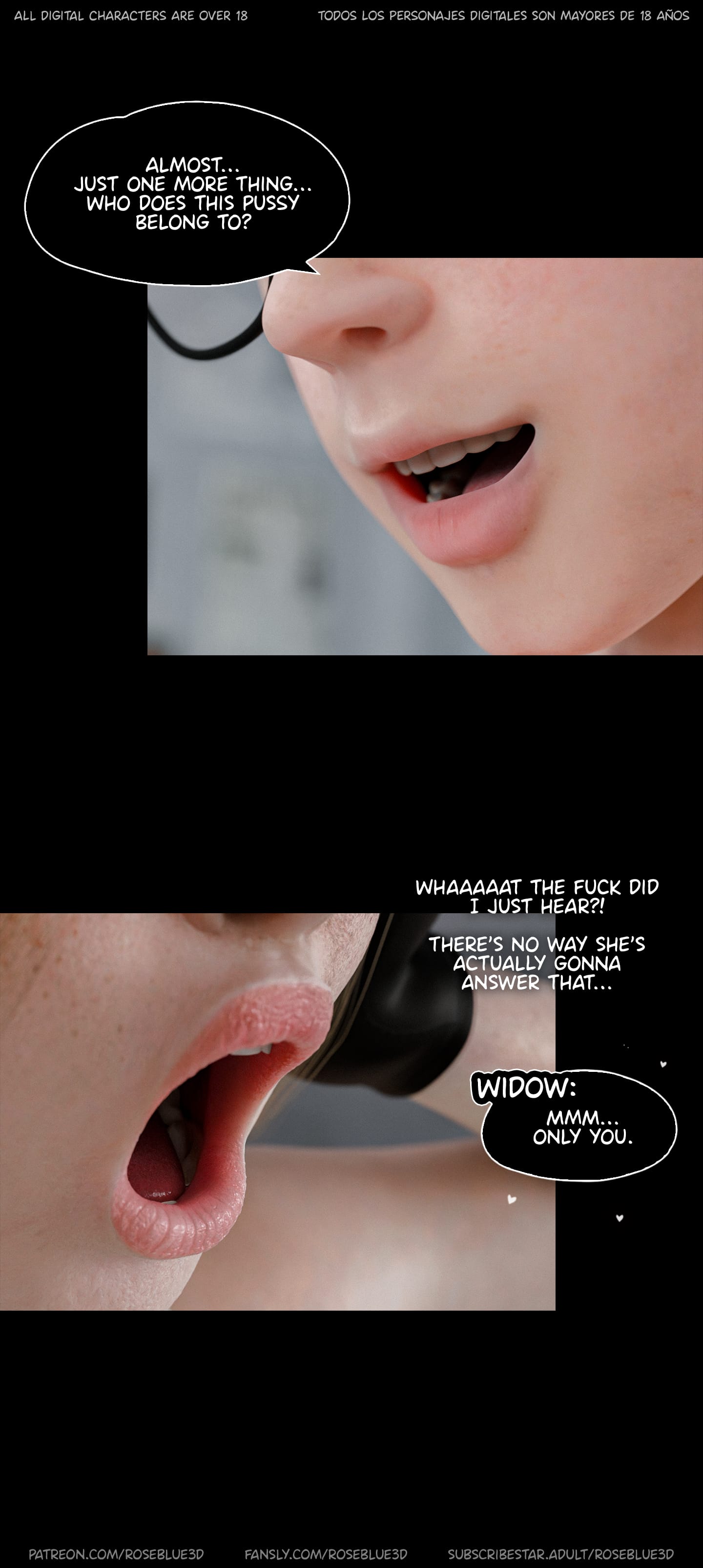 My Neighbor’s Widow [Rose Blue 3D] - Chapter 48 — Page 34