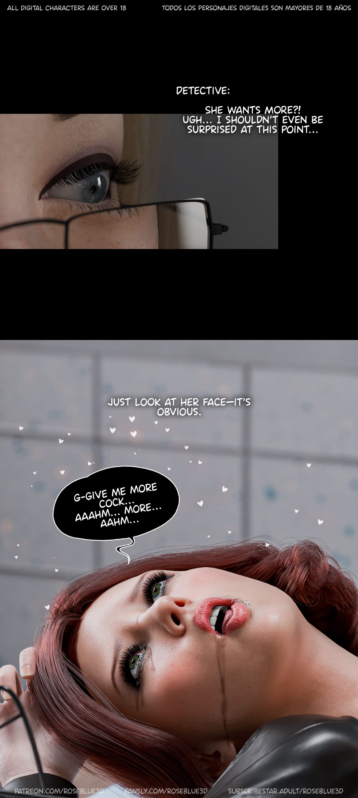 My Neighbor’s Widow [Rose Blue 3D] - Chapter 48 — Page 70
