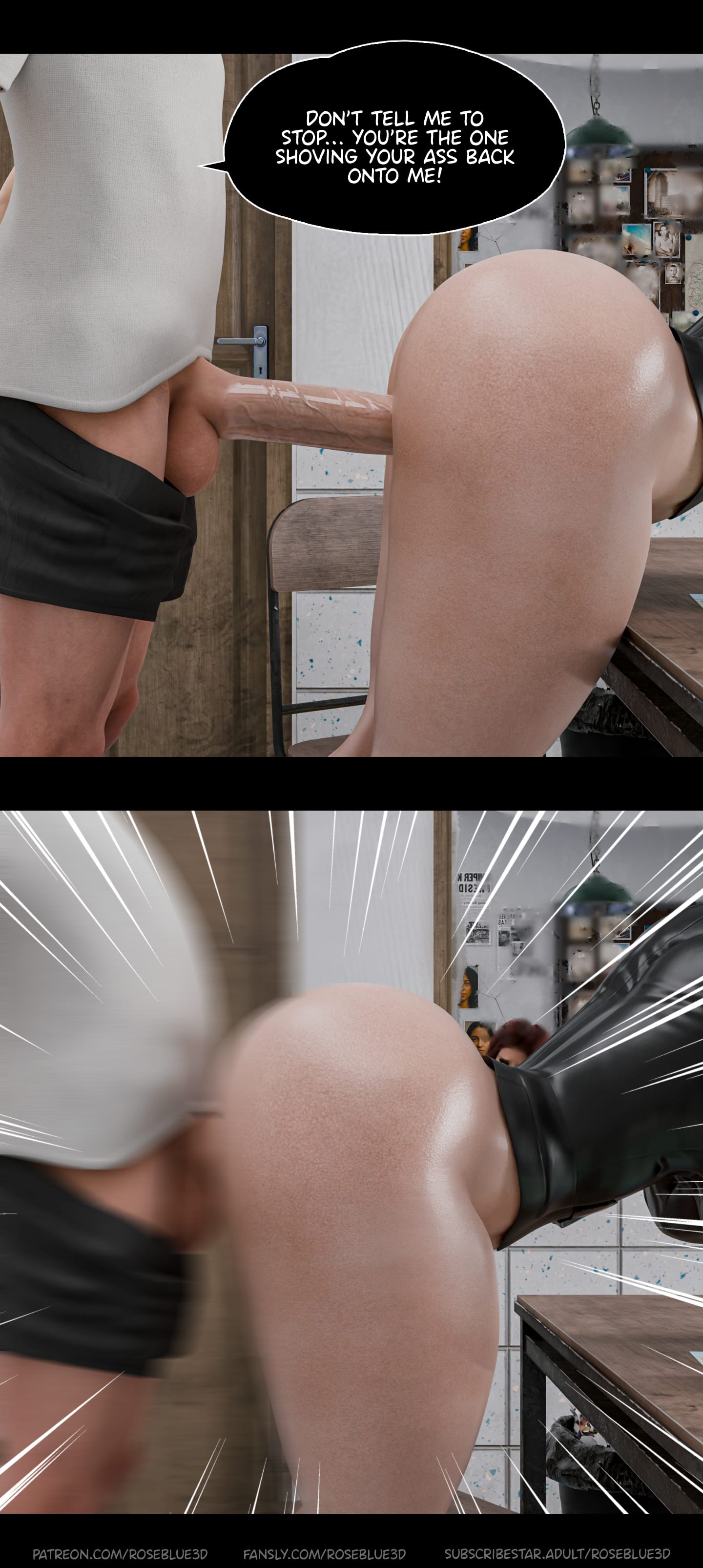 My Neighbor’s Widow [Rose Blue 3D] - Chapter 48 — Page 8
