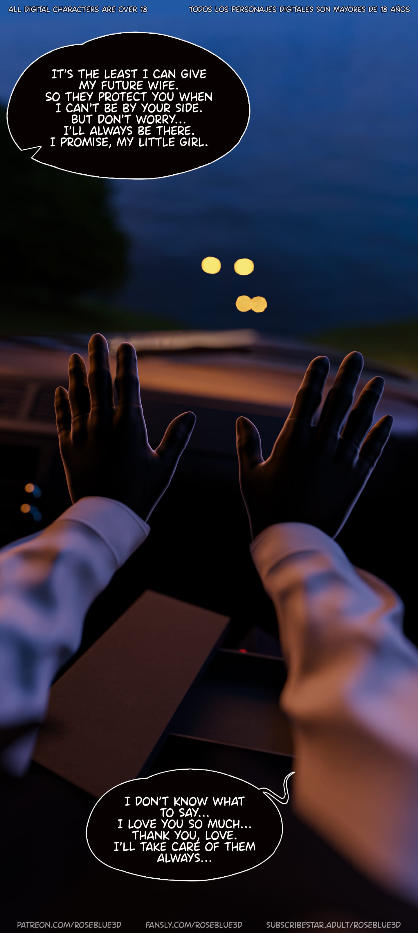 My Neighbor’s Widow [Rose Blue 3D] - Chapter 52 — Page 23