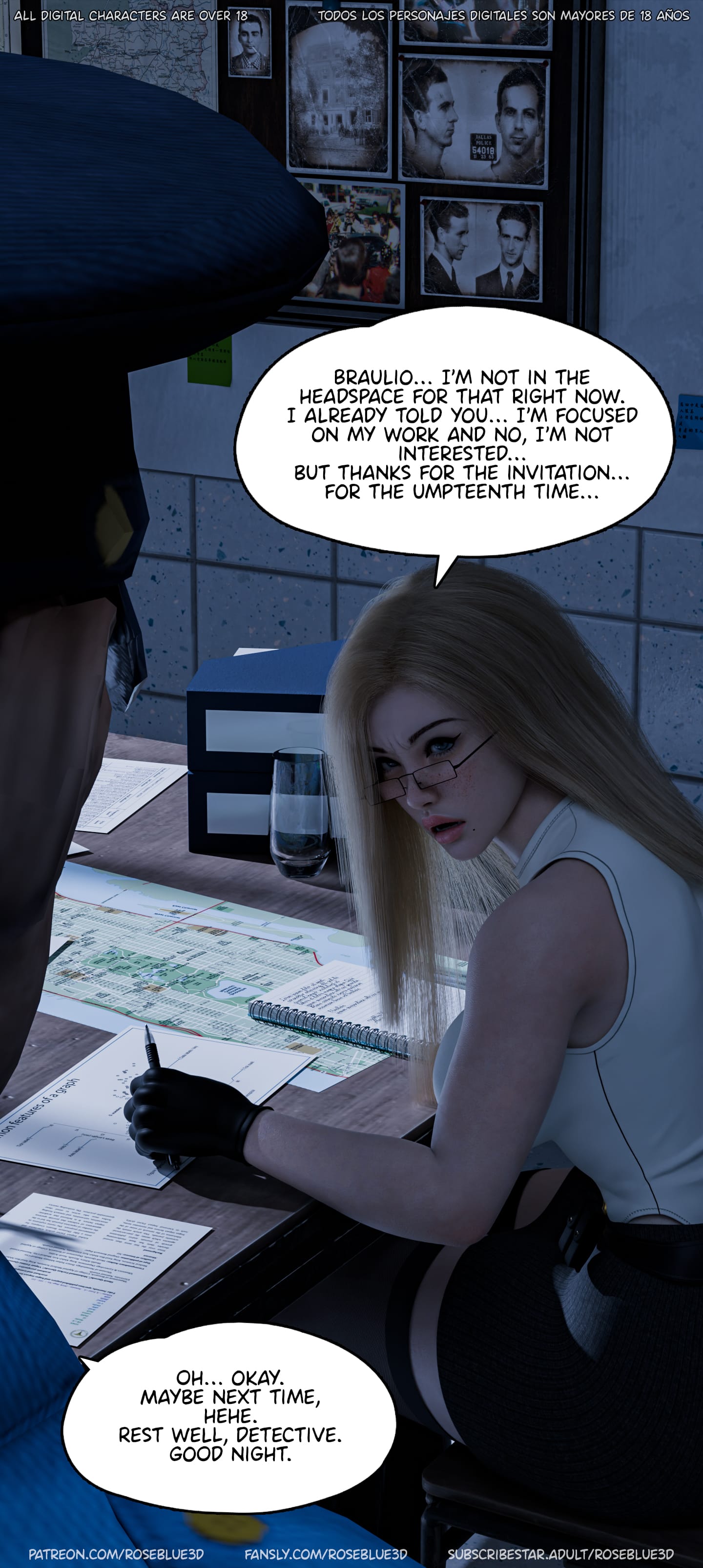 My Neighbor’s Widow [Rose Blue 3D] - Chapter 52 — Page 8