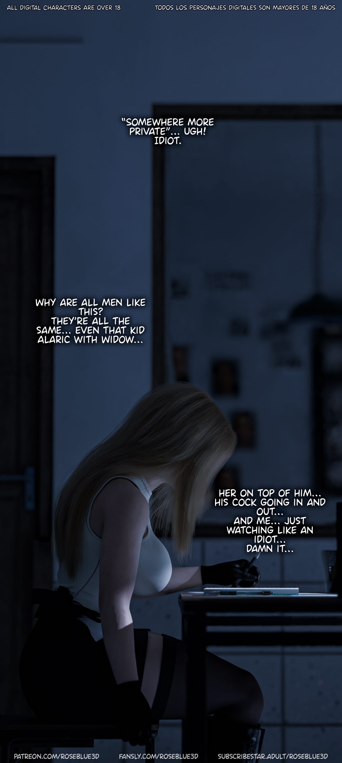 My Neighbor’s Widow [Rose Blue 3D] - Chapter 52 — Page 9