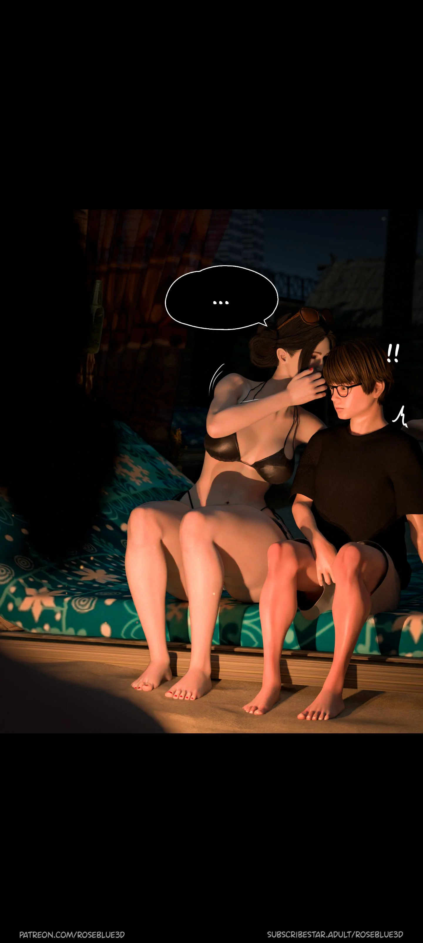 My Neighbor’s Widow [Rose Blue 3D] - Chapter 22 — Page 76