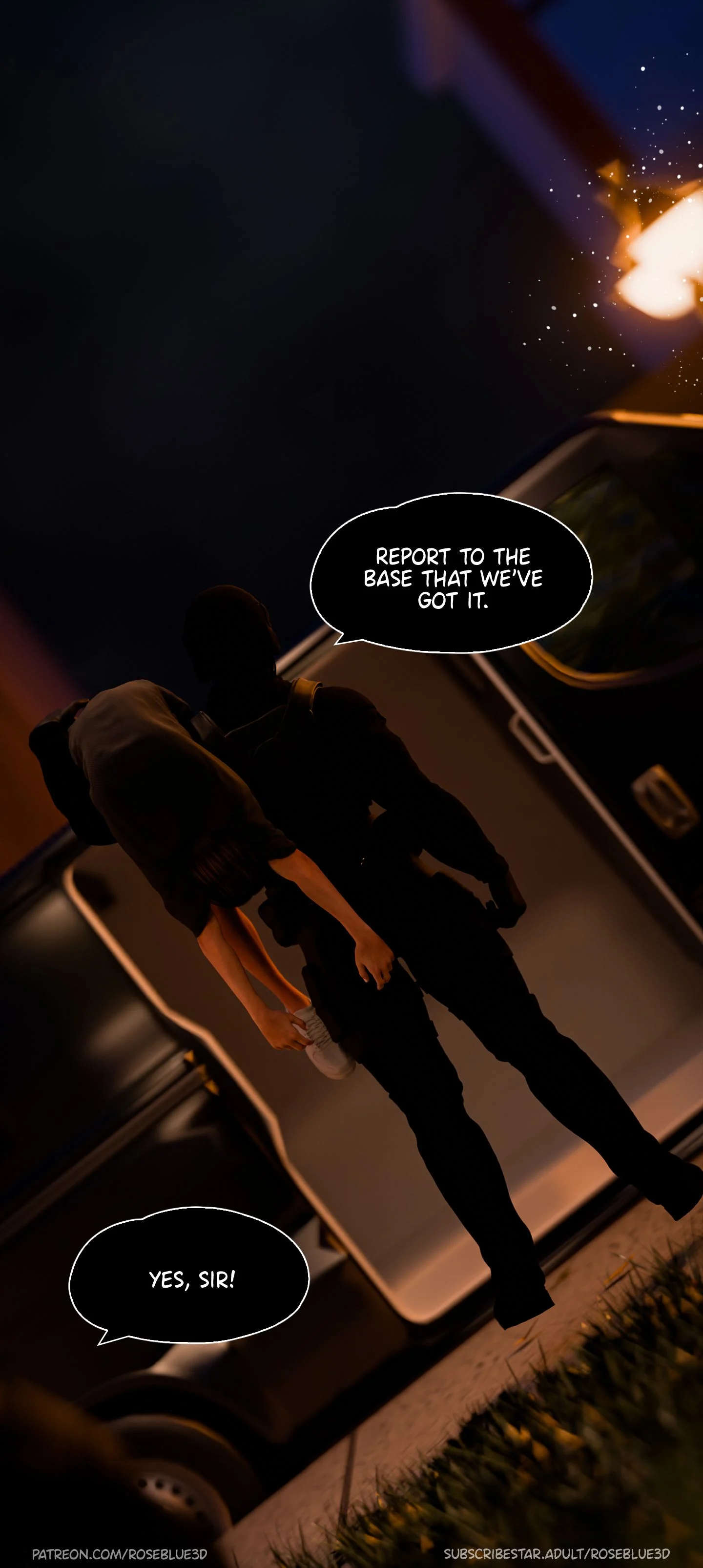 My Neighbor’s Widow [Rose Blue 3D] - Chapter 22 — Page 99