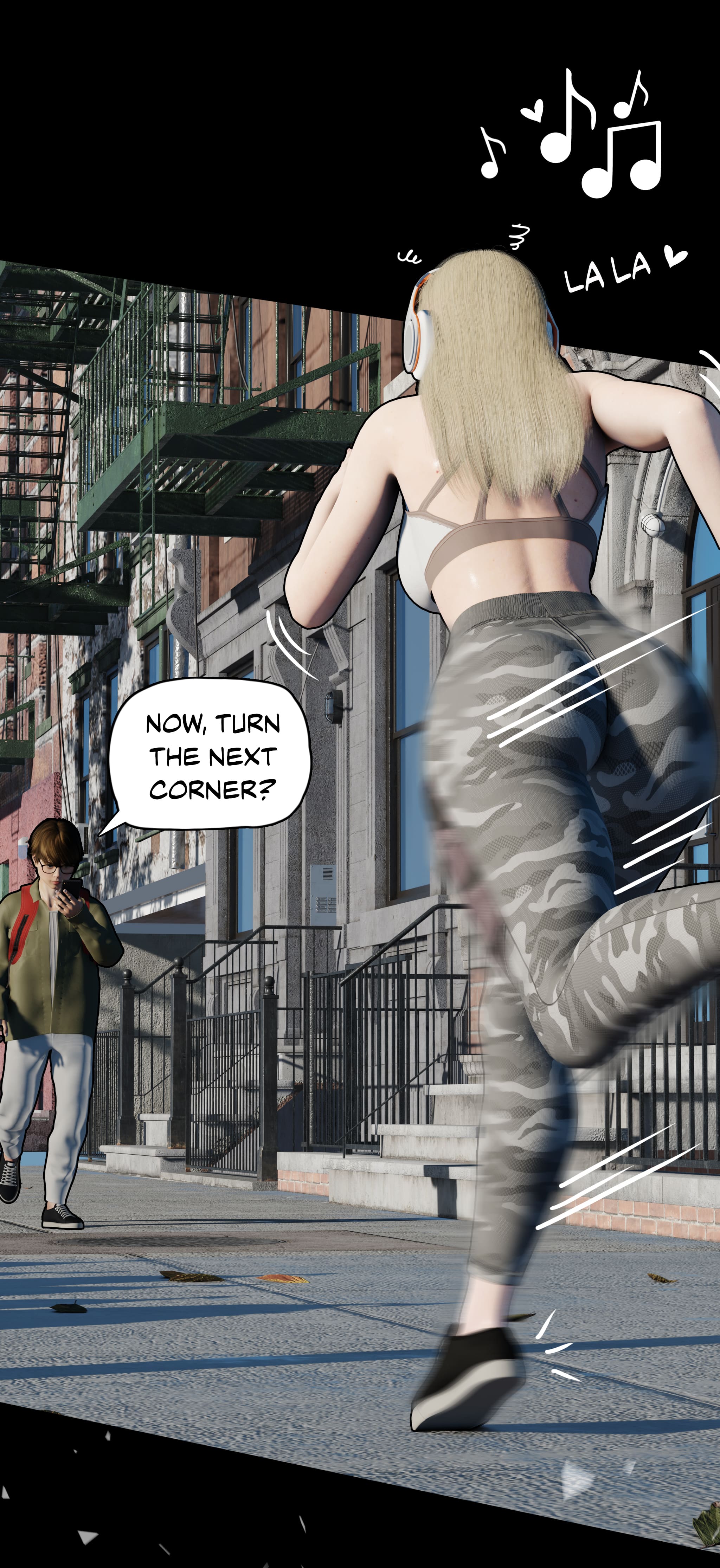 My Neighbor’s Widow [Rose Blue 3D] - Chapter 1 — Page 25