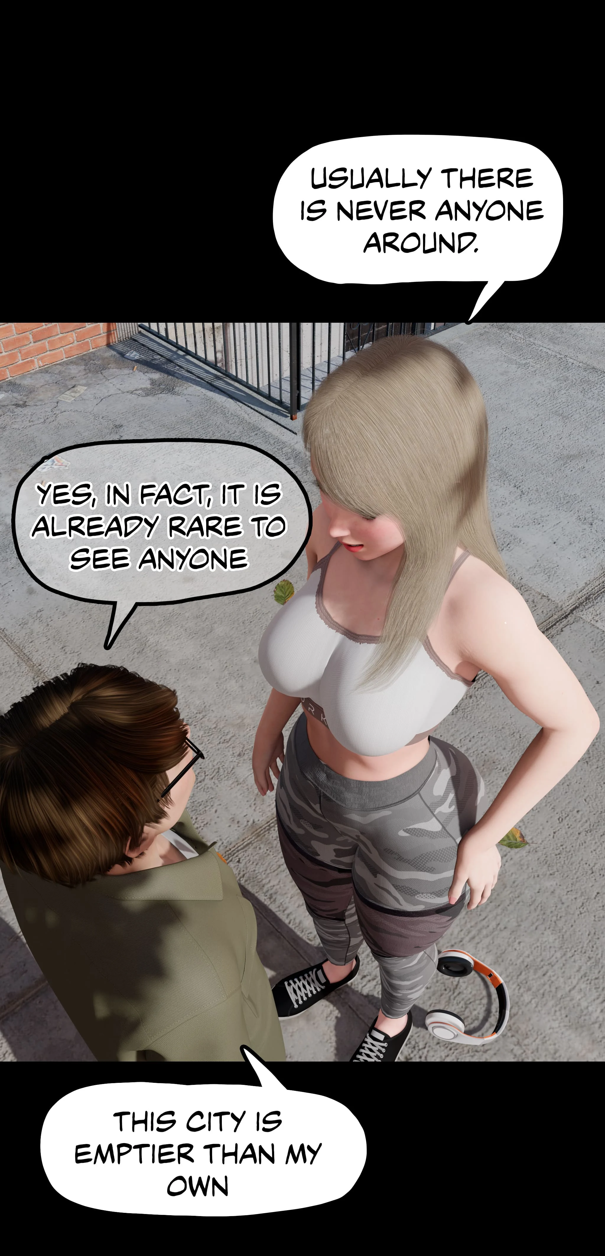 My Neighbor’s Widow [Rose Blue 3D] - Chapter 1 — Page 30