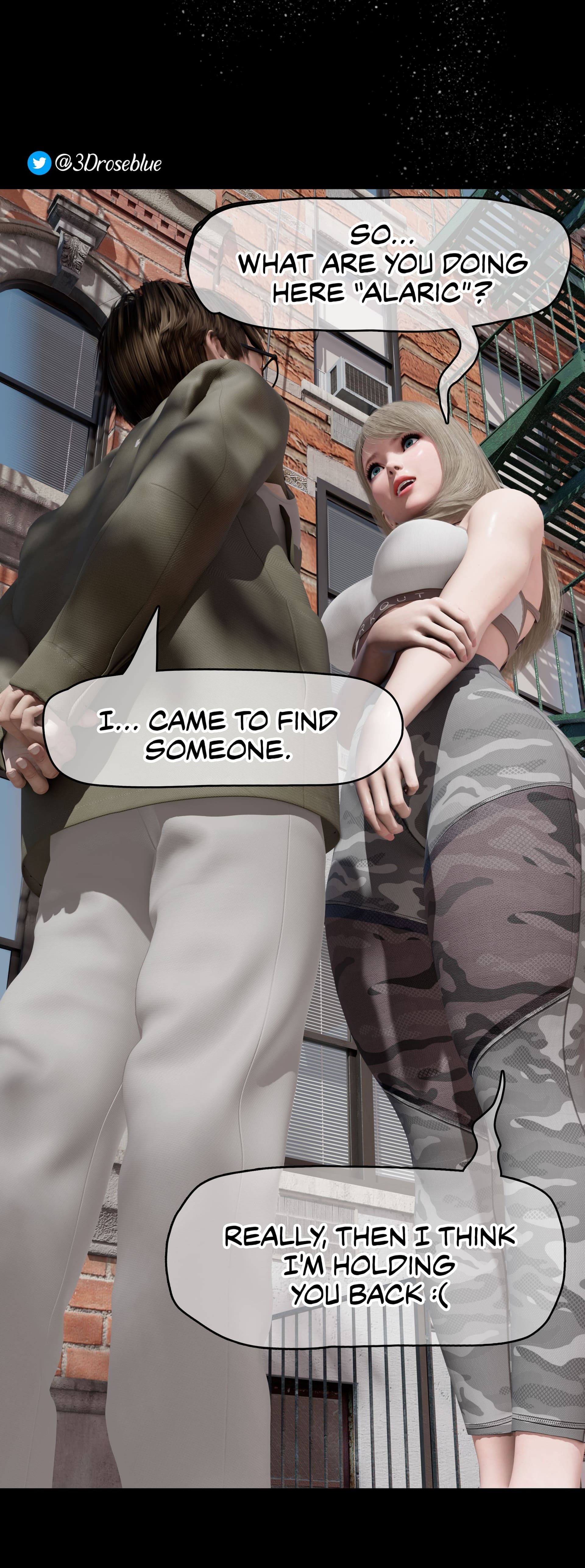 My Neighbor’s Widow [Rose Blue 3D] - Chapter 1 — Page 34