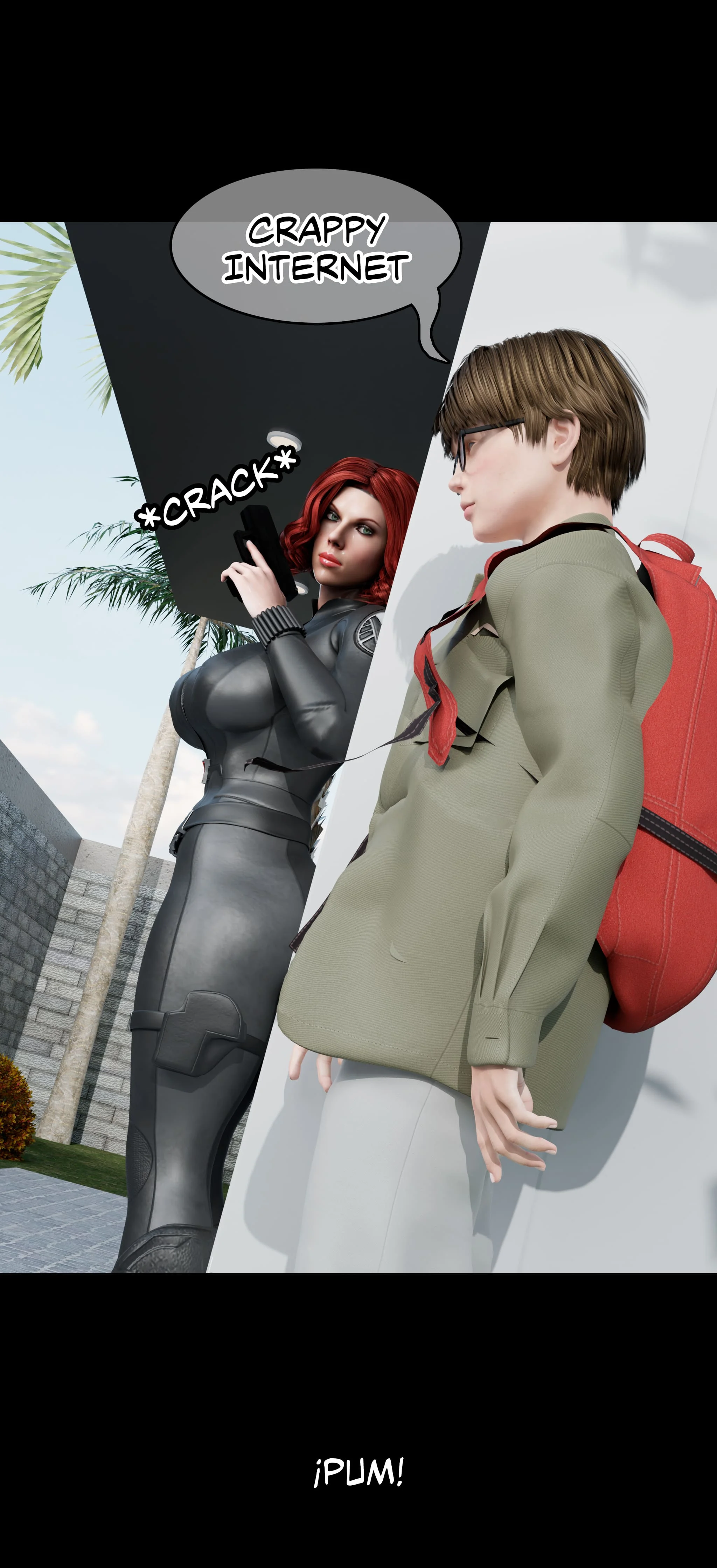 My Neighbor’s Widow [Rose Blue 3D] - Chapter 1 — Page 45