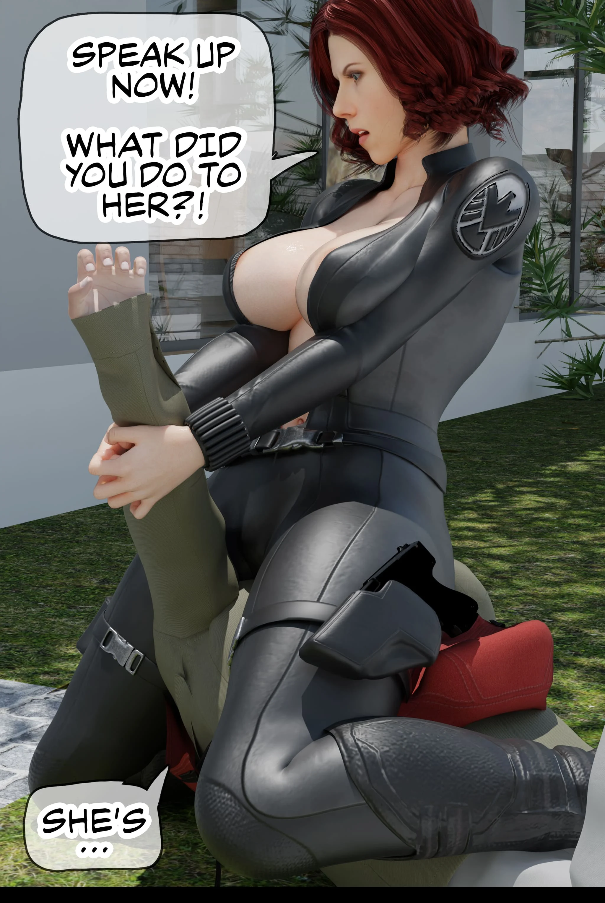 My Neighbor’s Widow [Rose Blue 3D] - Chapter 1 — Page 60