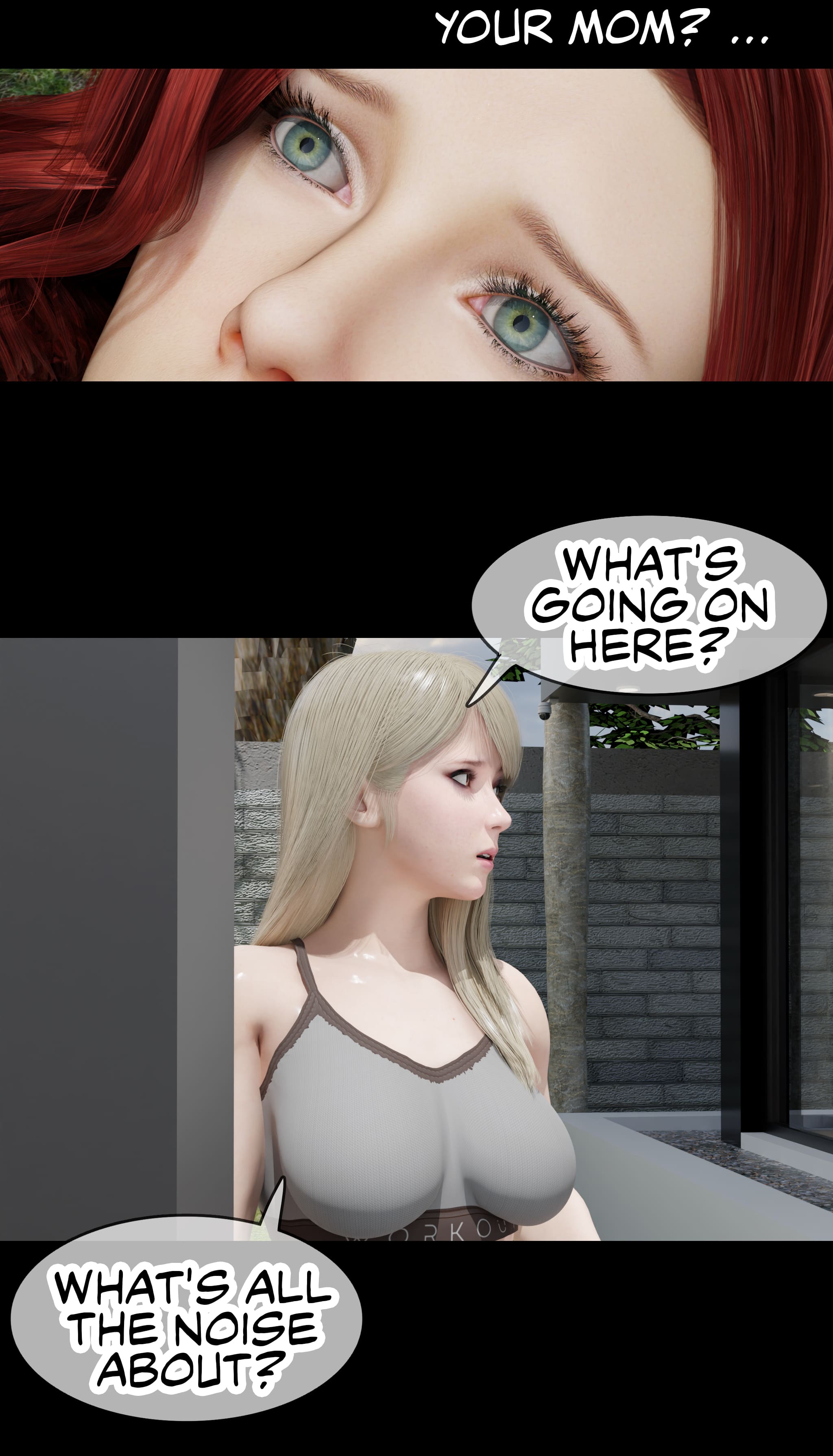 My Neighbor’s Widow [Rose Blue 3D] - Chapter 1 — Page 63