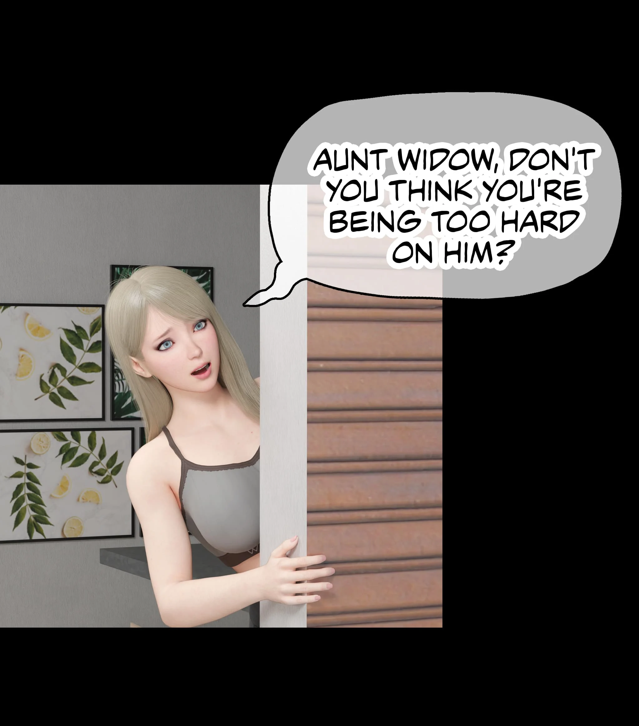 My Neighbor’s Widow [Rose Blue 3D] - Chapter 1 — Page 86