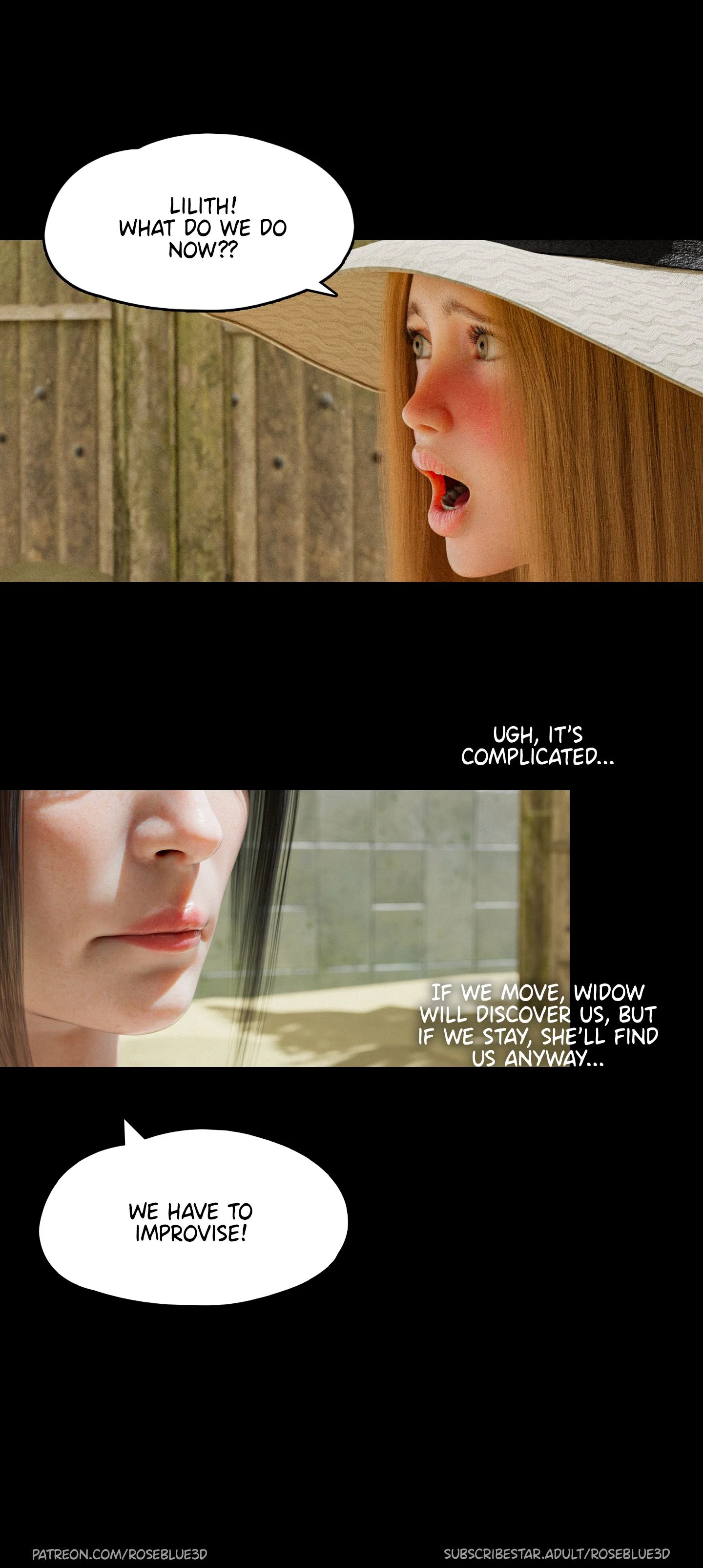 My Neighbor’s Widow [Rose Blue 3D] - Chapter 20 — Page 81
