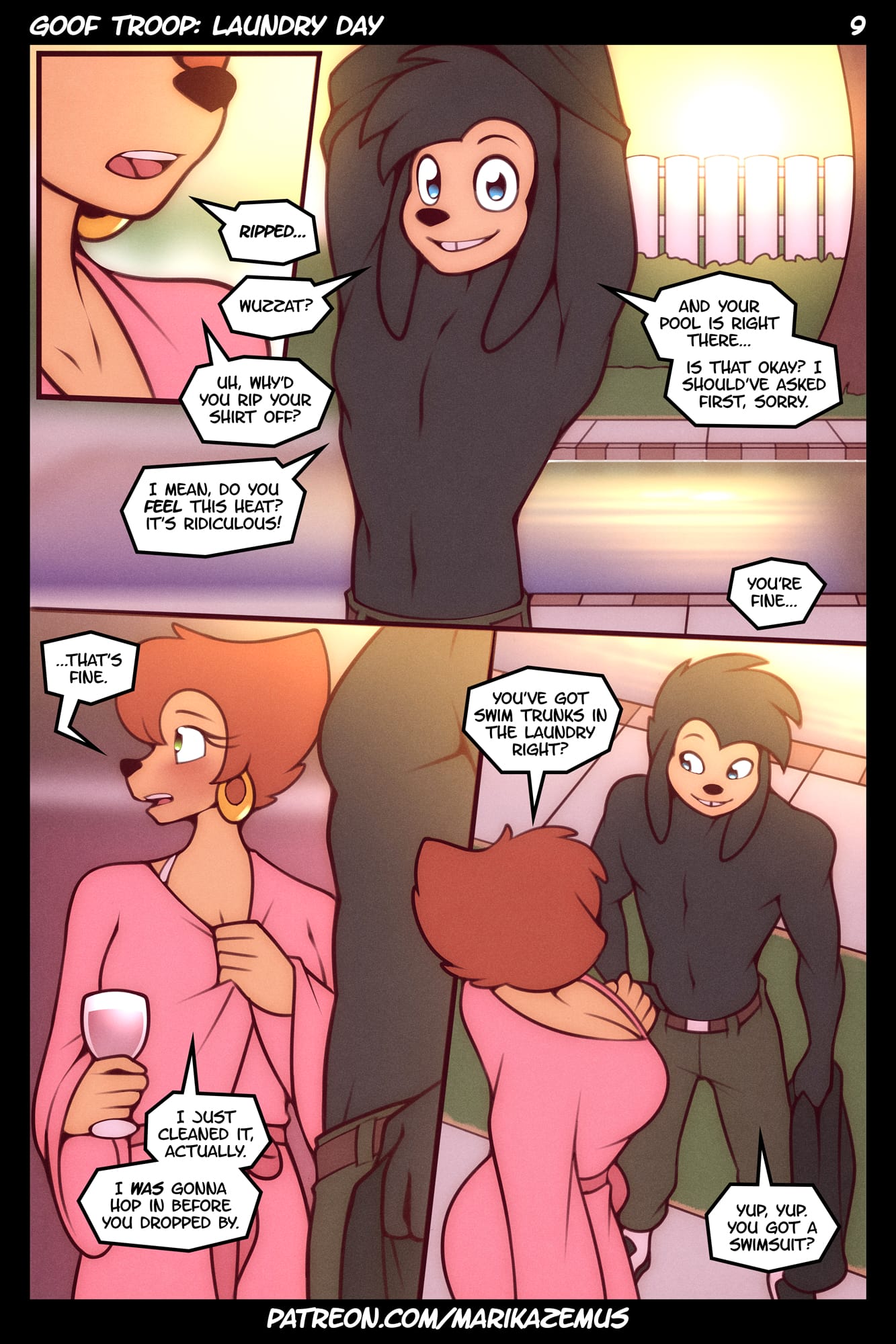 Laundry Day (Goof Troop) [Marik Azemus] - Chapter 1 — Page 10
