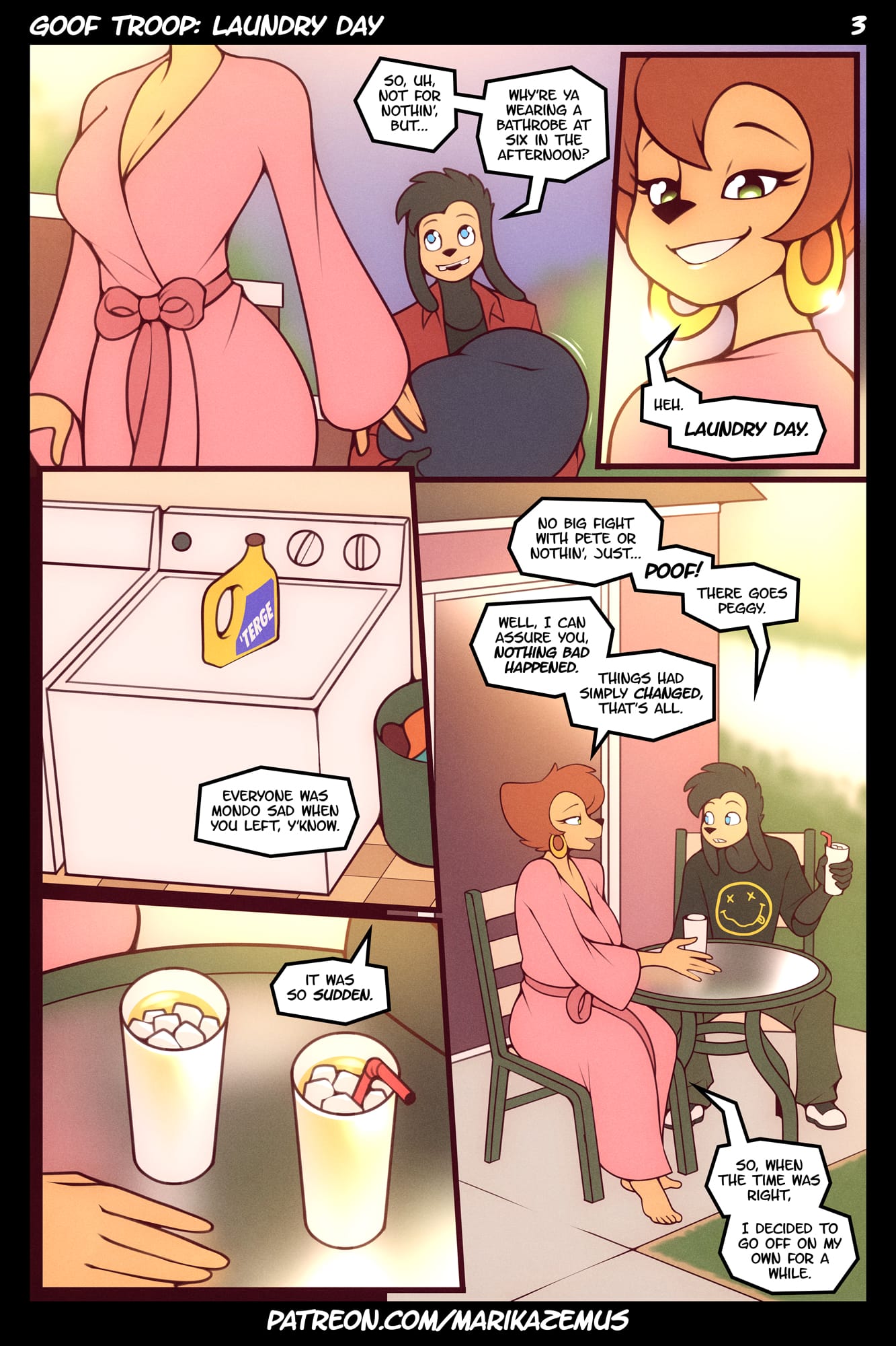 Laundry Day (Goof Troop) [Marik Azemus] - Chapter 1 — Page 4