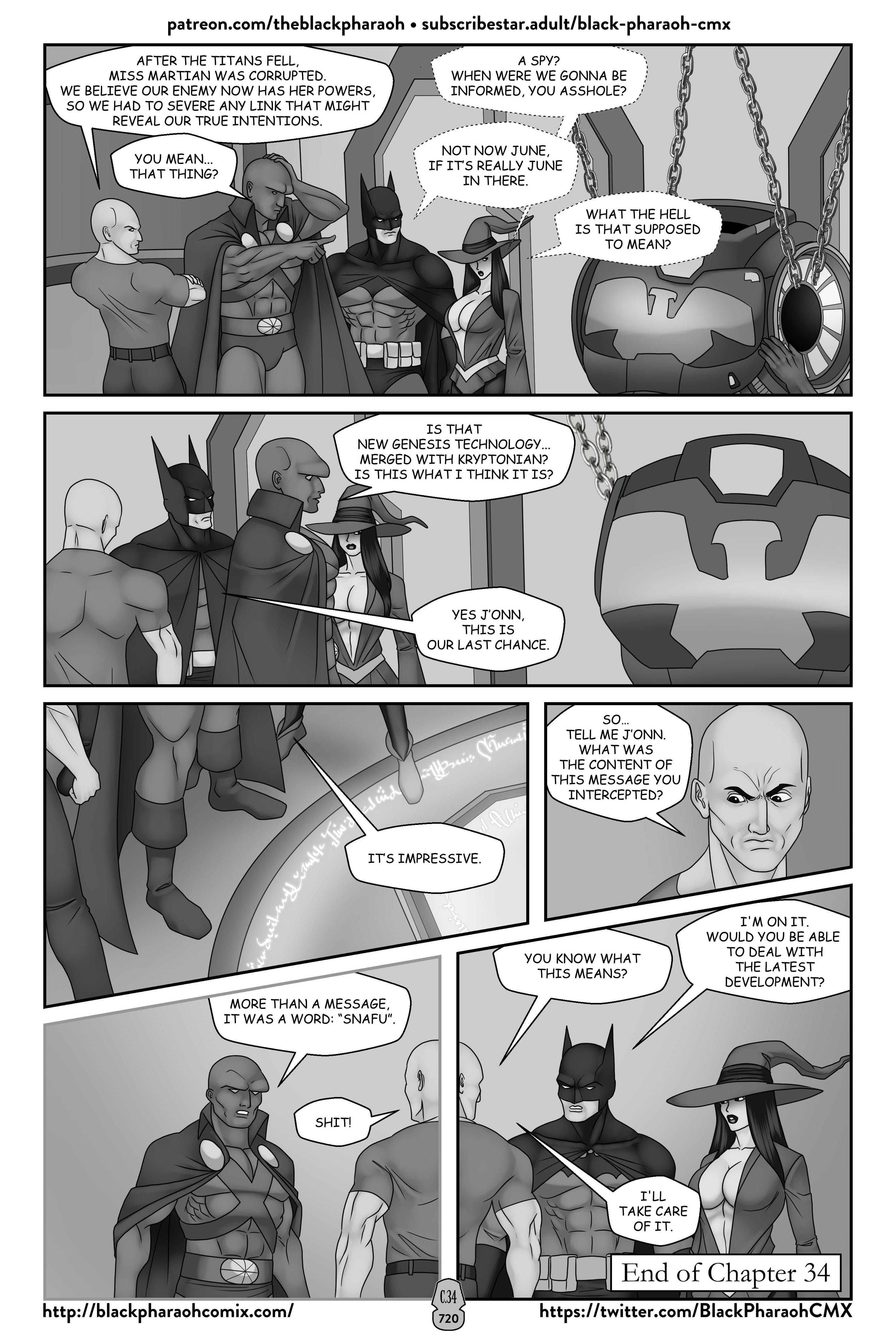 JL Forsaken Souls (Justice League) [The Black Pharaoh] - Chapter 34 — Page 10